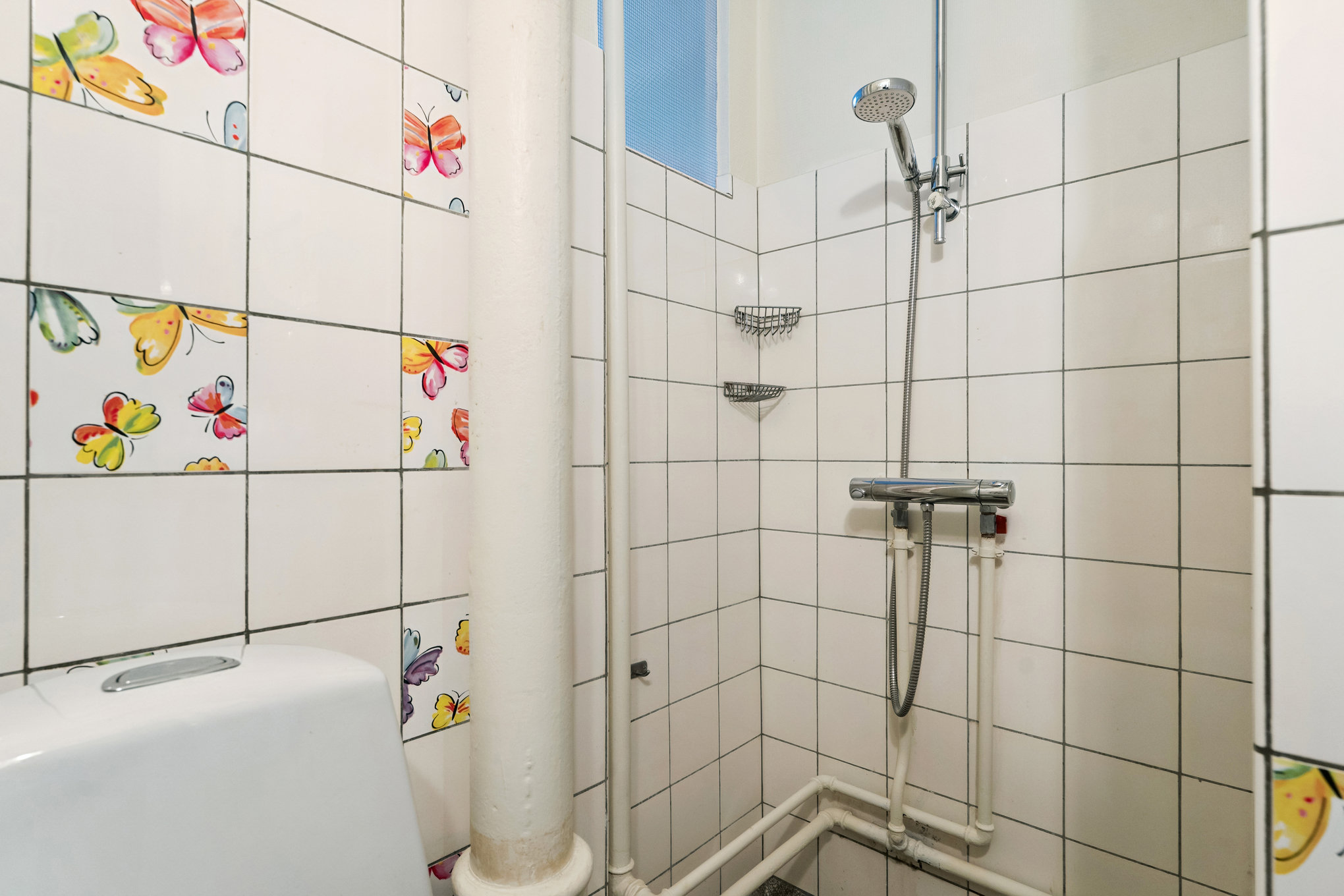 Fremhævet badeværelse billede i fuldskærmstilstand. Billede af Hobrovej 52, 2. 2., 8900 Randers C