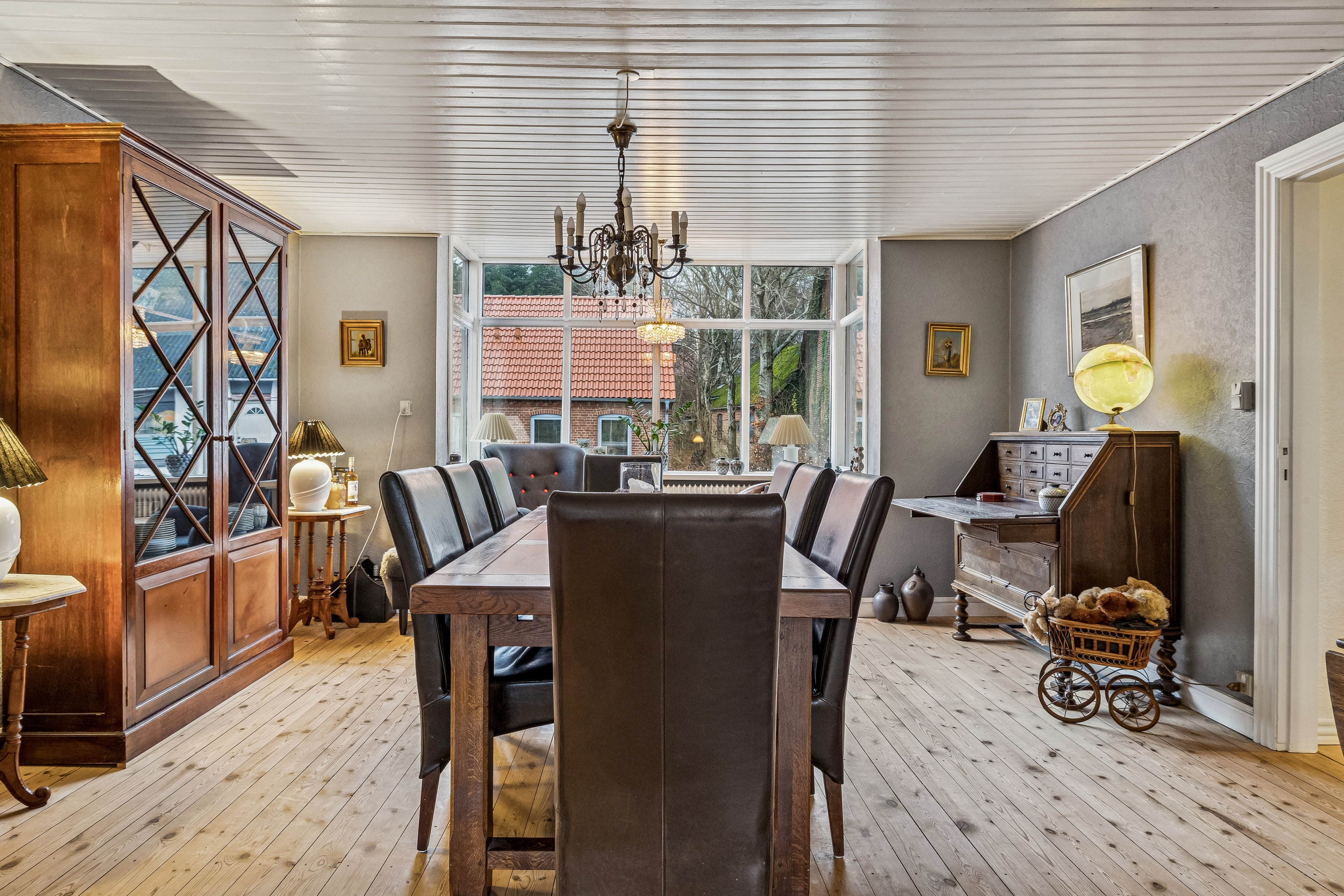 Fremhævet spisestue billede i fuldskærmstilstand. Billede af Nørre Langgade 17, 8840 Rødkærsbro