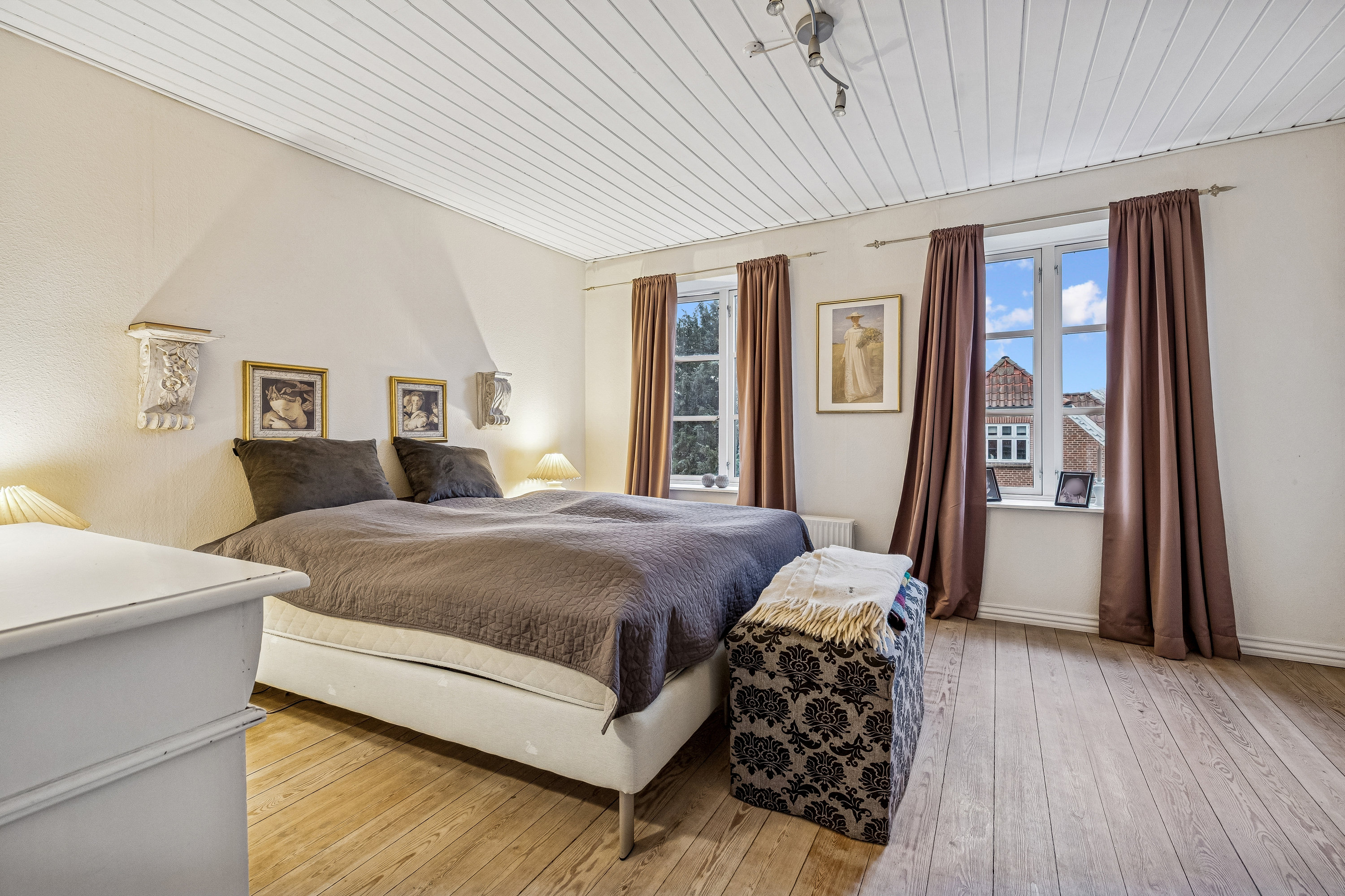 Fremhævet soveværelse billede i fuldskærmstilstand. Billede af Nørre Langgade 17, 8840 Rødkærsbro