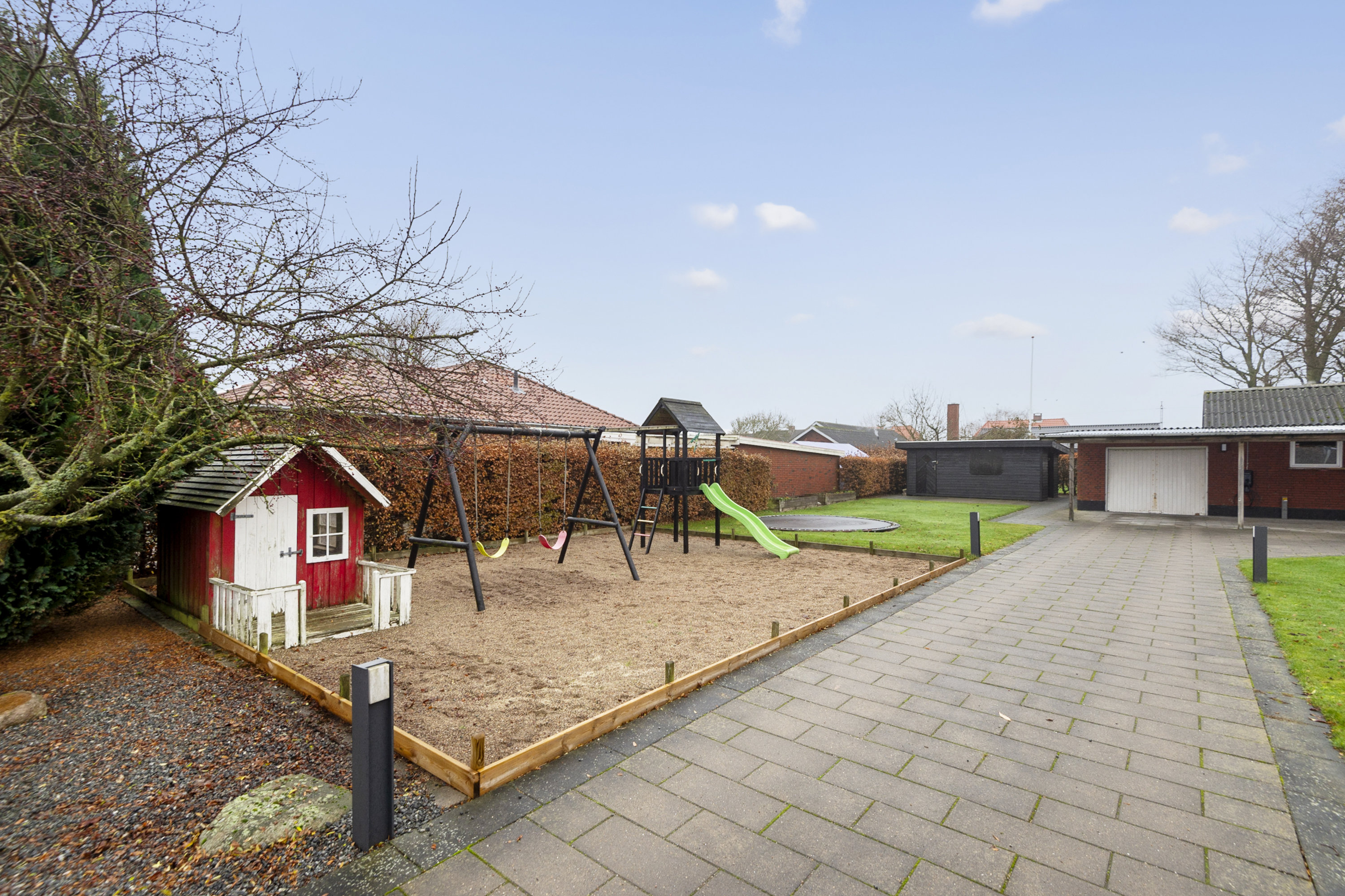 Fremhævet haven billede i fuldskærmstilstand. Billede af Byparken 11, Næsbjerg, 6800 Varde