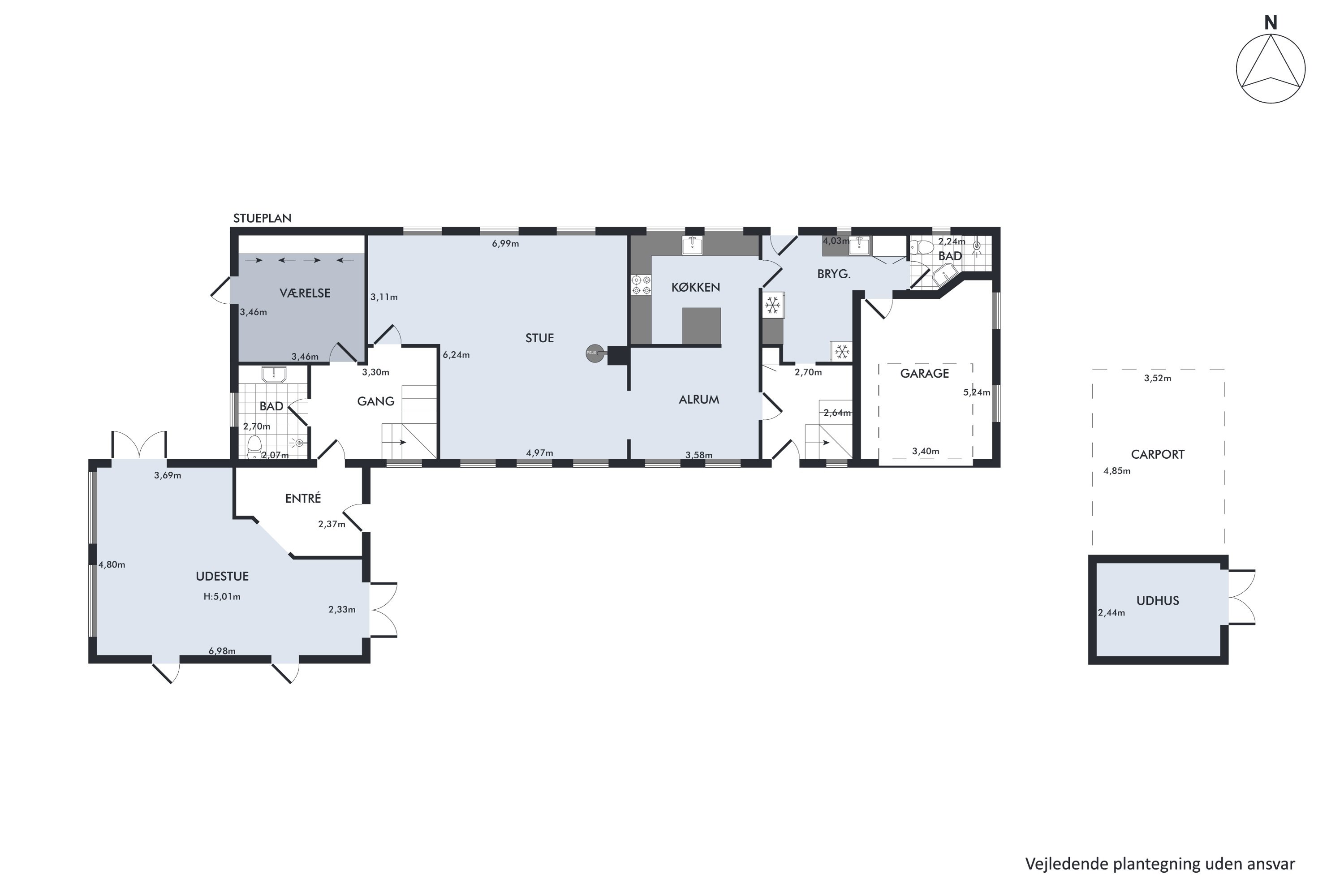 Plantegninger billede af V Vedsted Byvej 9, Vester Vedsted, 6760 Ribe