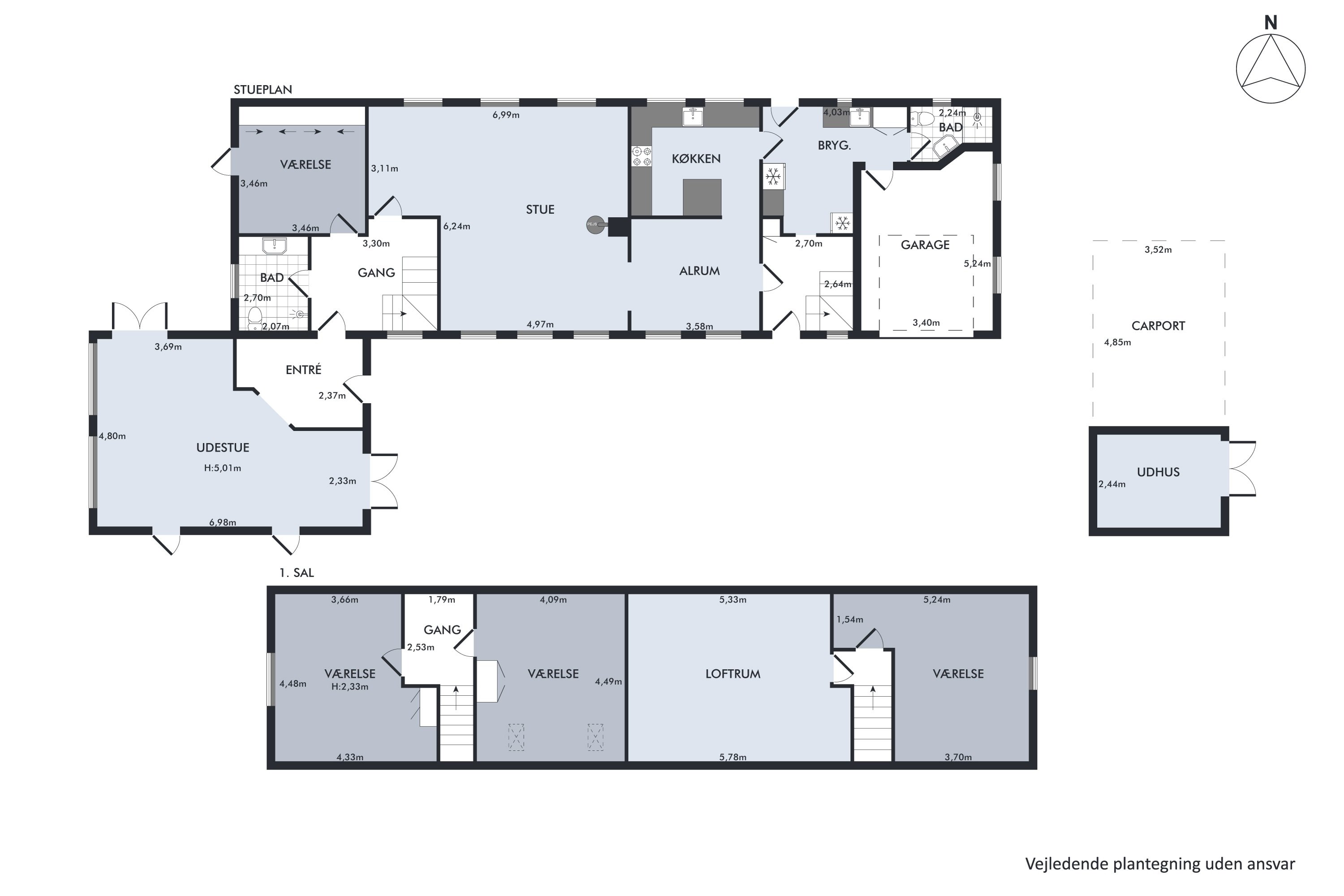 Plantegninger billede af V Vedsted Byvej 9, Vester Vedsted, 6760 Ribe