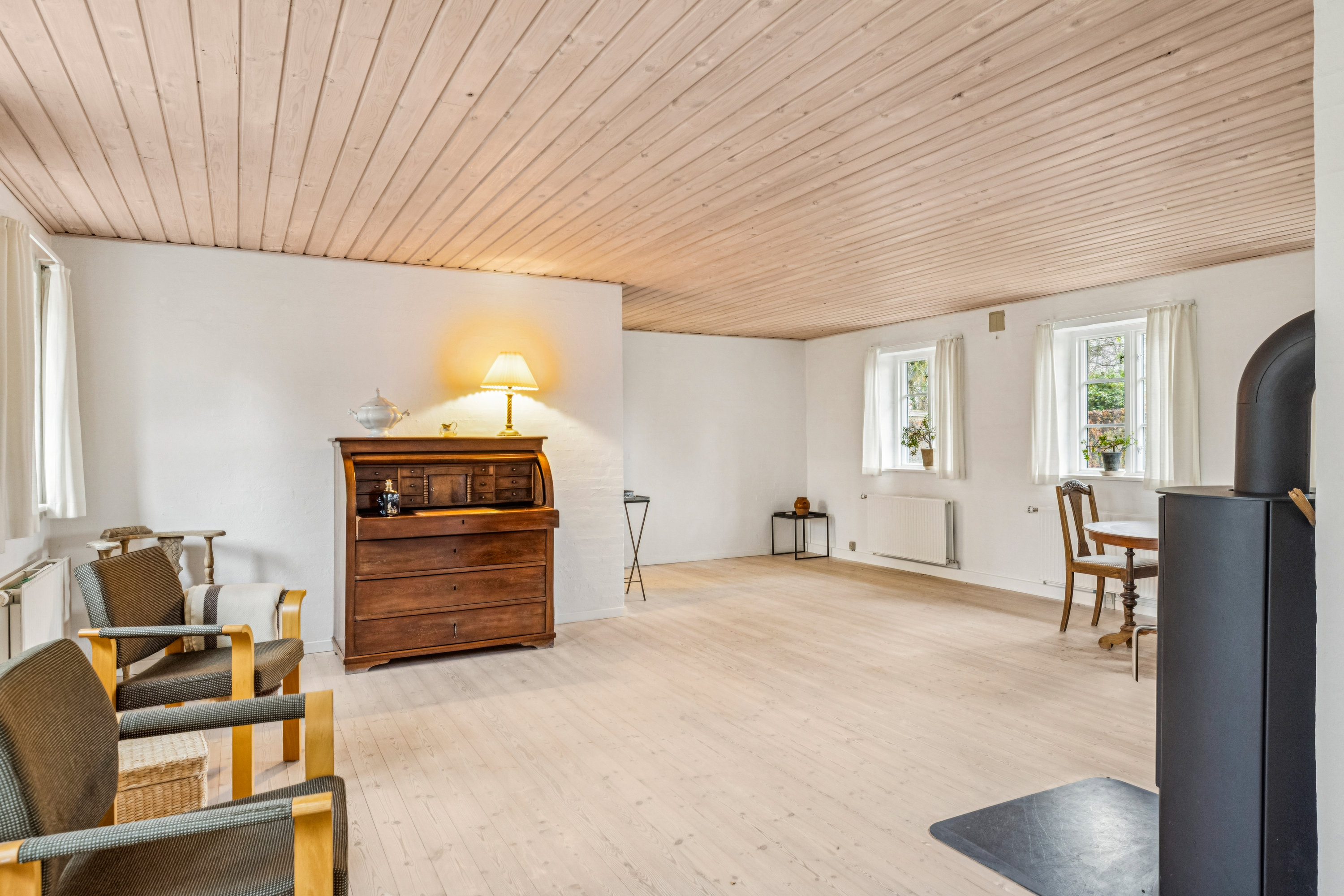 Fremhævet stue billede i fuldskærmstilstand. Billede af V Vedsted Byvej 9, Vester Vedsted, 6760 Ribe