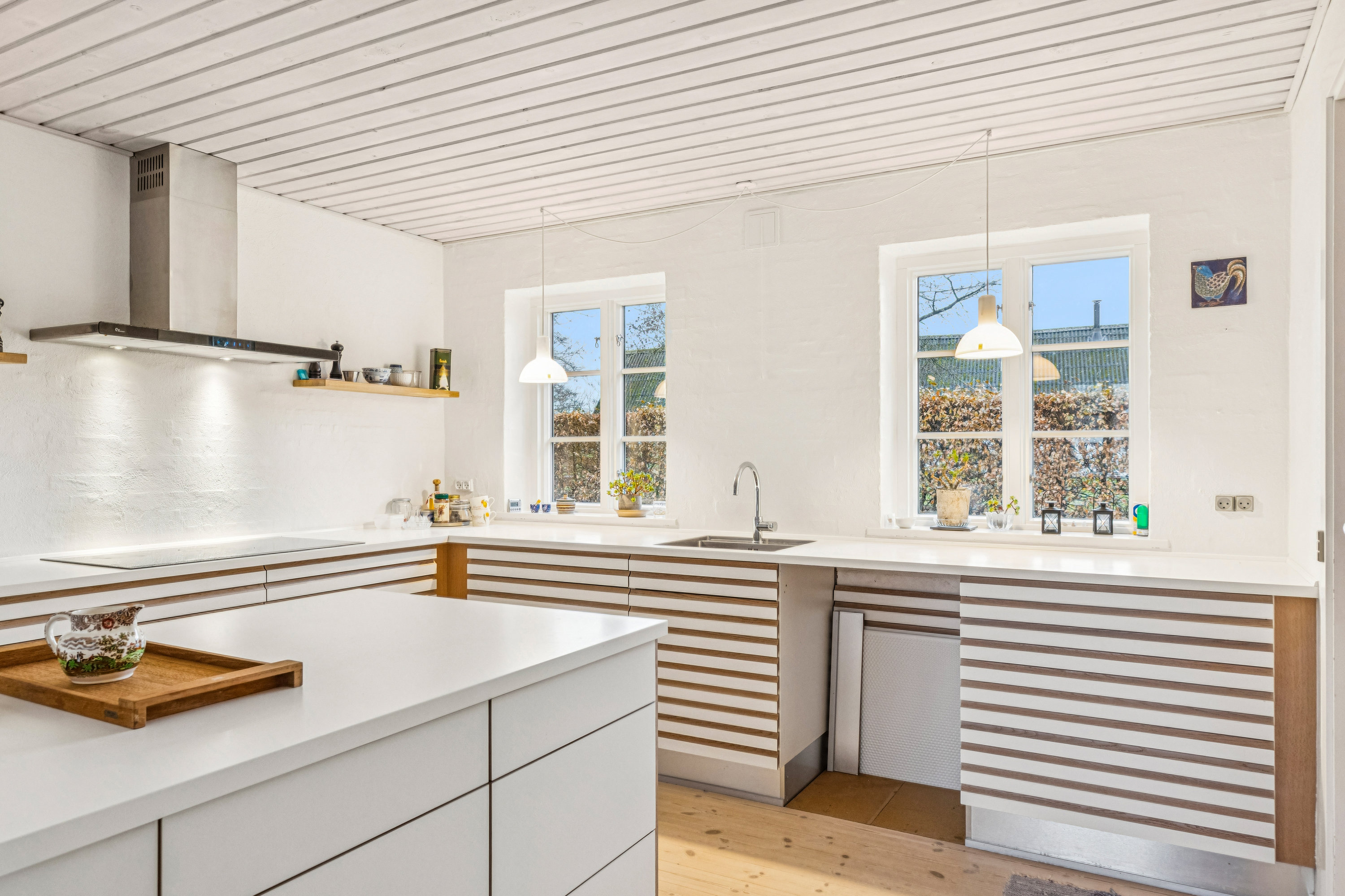 Fremhævet køkken billede i fuldskærmstilstand. Billede af V Vedsted Byvej 9, Vester Vedsted, 6760 Ribe