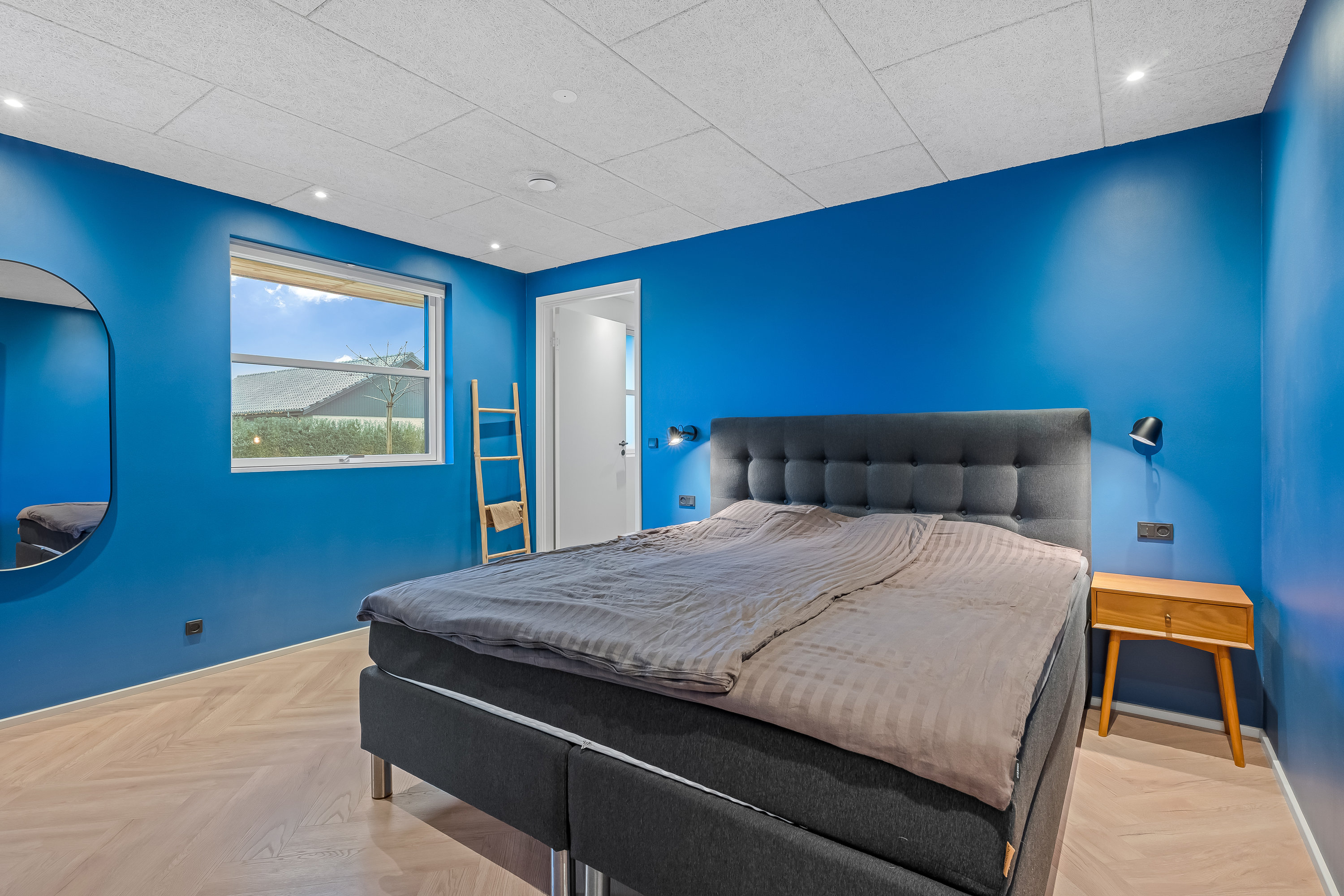 Fremhævet soveværelse billede i fuldskærmstilstand. Billede af Majsvænget 10, 7500 Holstebro