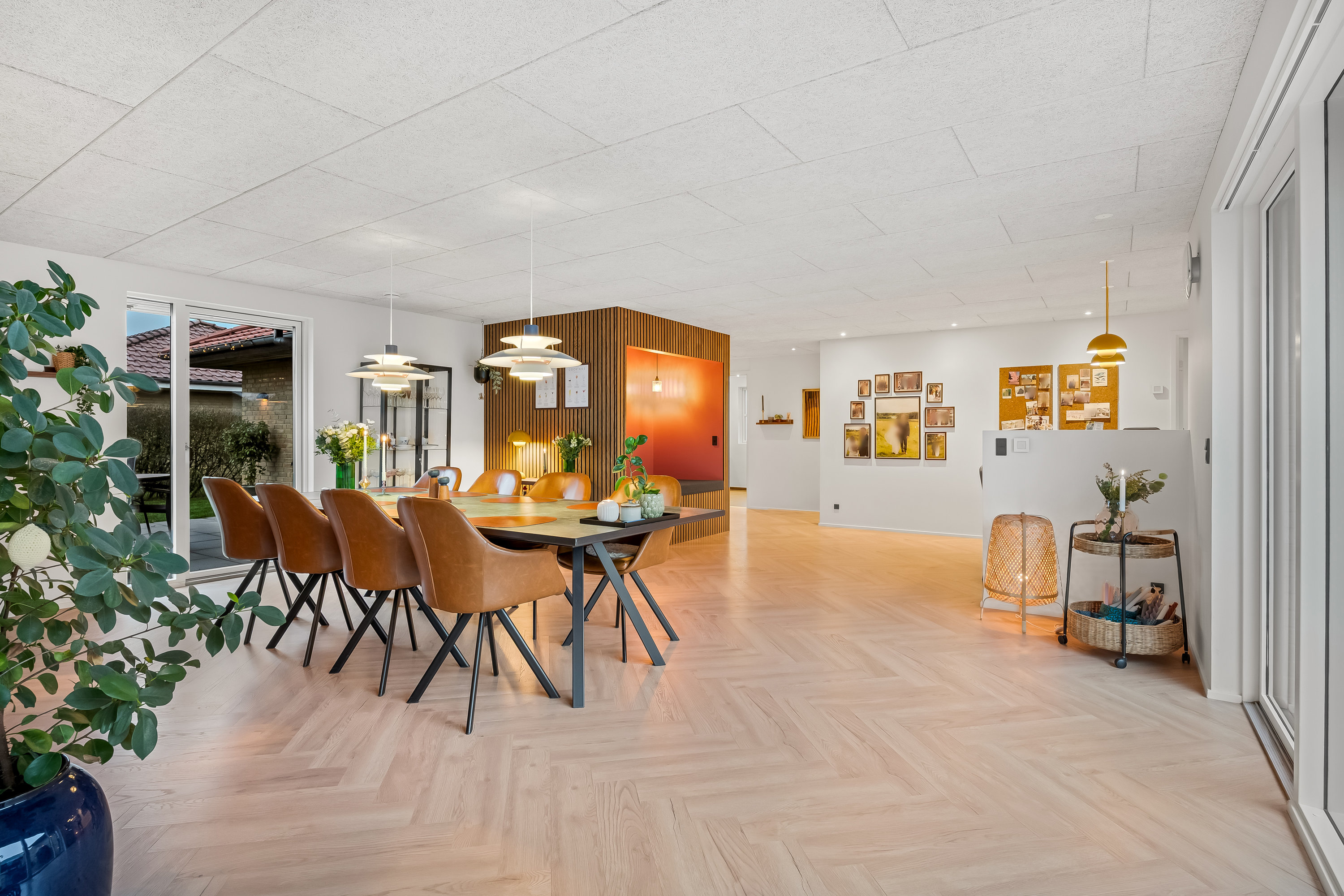 Fremhævet køkken alrum billede i fuldskærmstilstand. Billede af Majsvænget 10, 7500 Holstebro