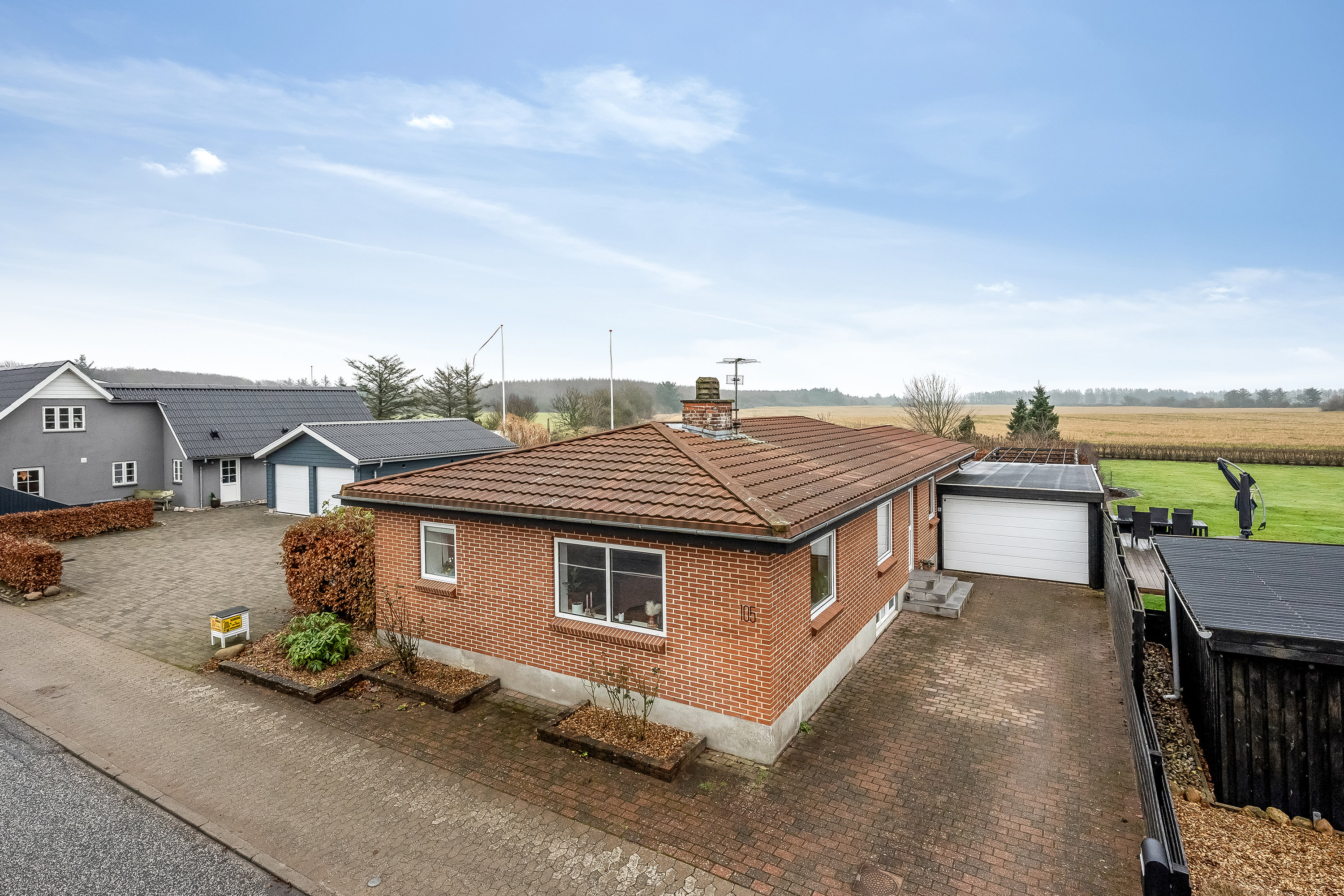 Fremhævet ejendommen billede i fuldskærmstilstand. Billede af Lomborgvej 105, Lomborg, 7620 Lemvig