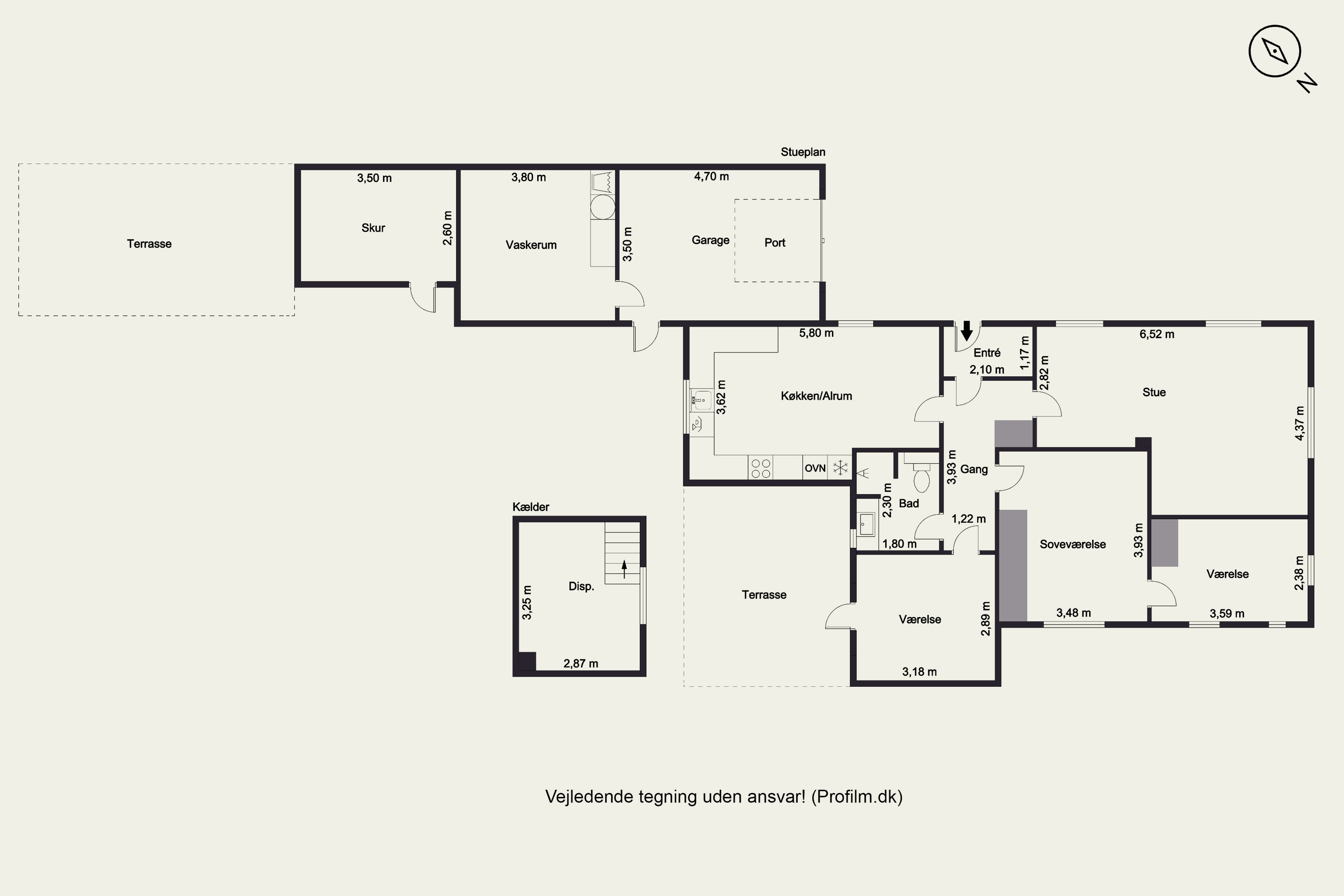 Plantegninger billede af Lomborgvej 105, Lomborg, 7620 Lemvig
