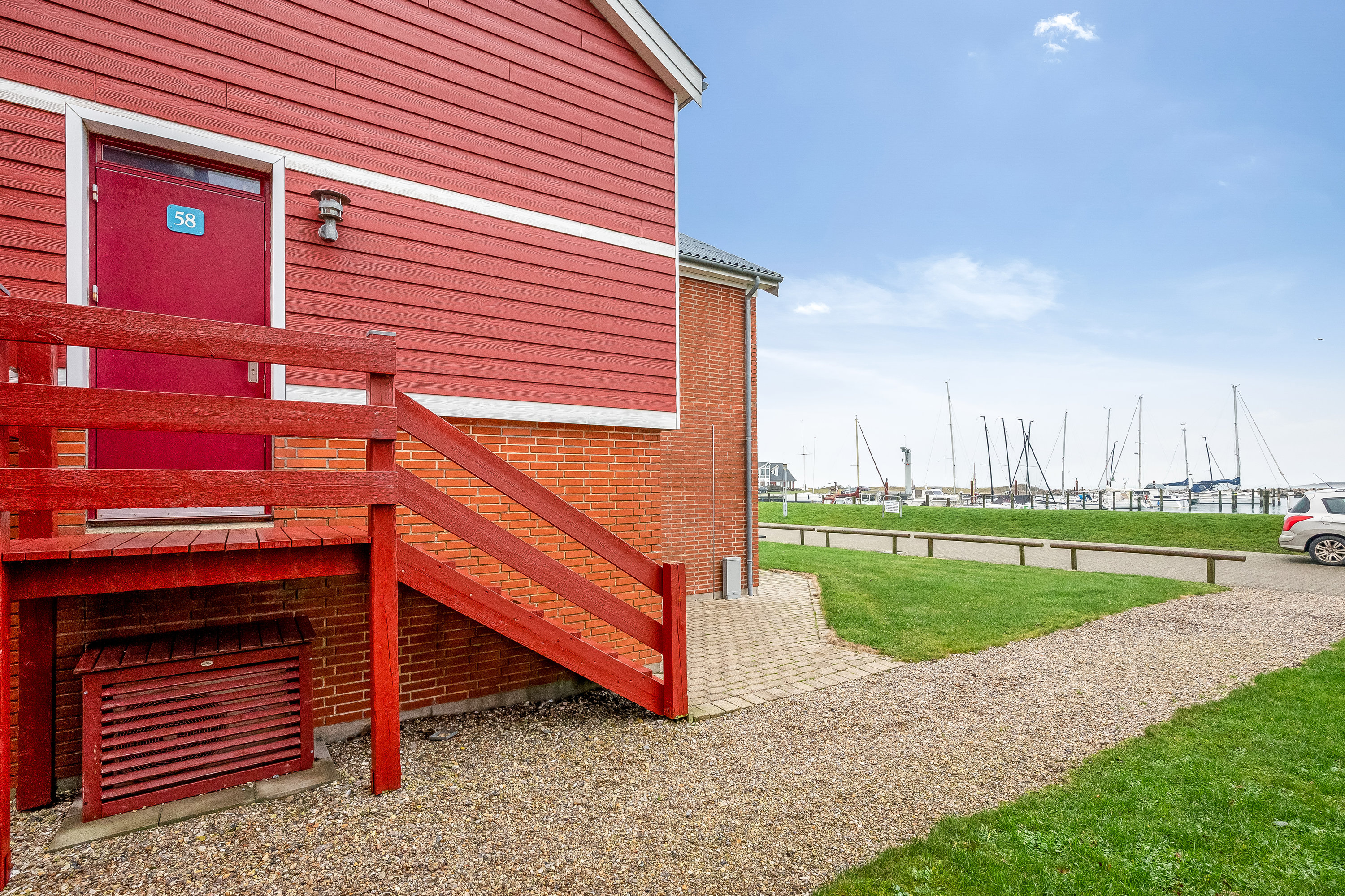 Fremhævet entré billede i fuldskærmstilstand. Billede af Vinkelhagevej 58, Heldum, 7620 Lemvig