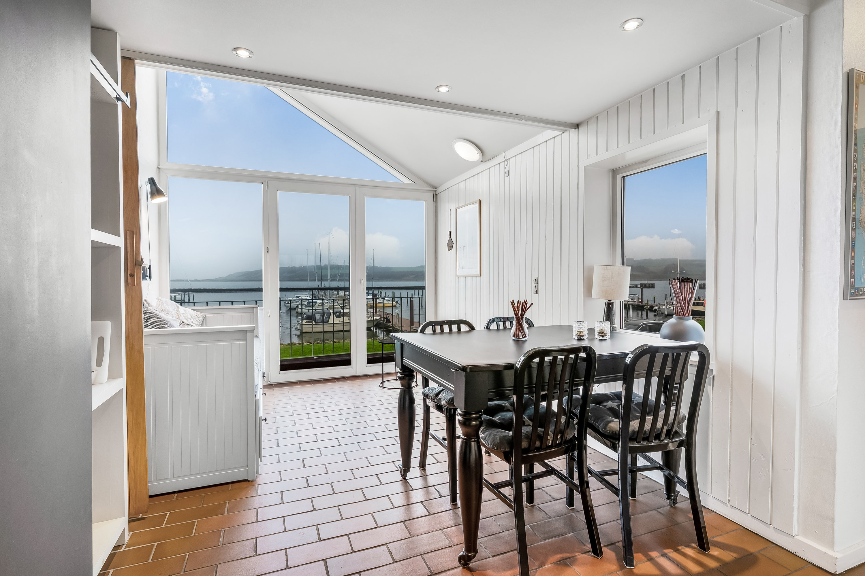 Fritidshus: Køkken alrum på Vinkelhagevej 58, Heldum, 7620 Lemvig