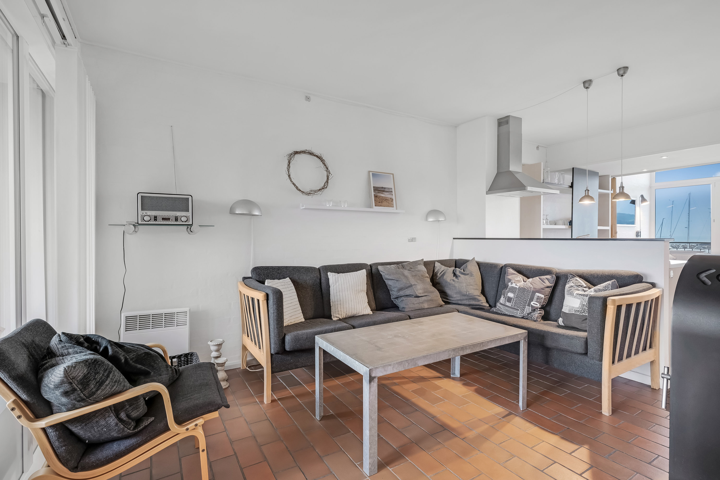 Fremhævet stue billede i fuldskærmstilstand. Billede af Vinkelhagevej 58, Heldum, 7620 Lemvig