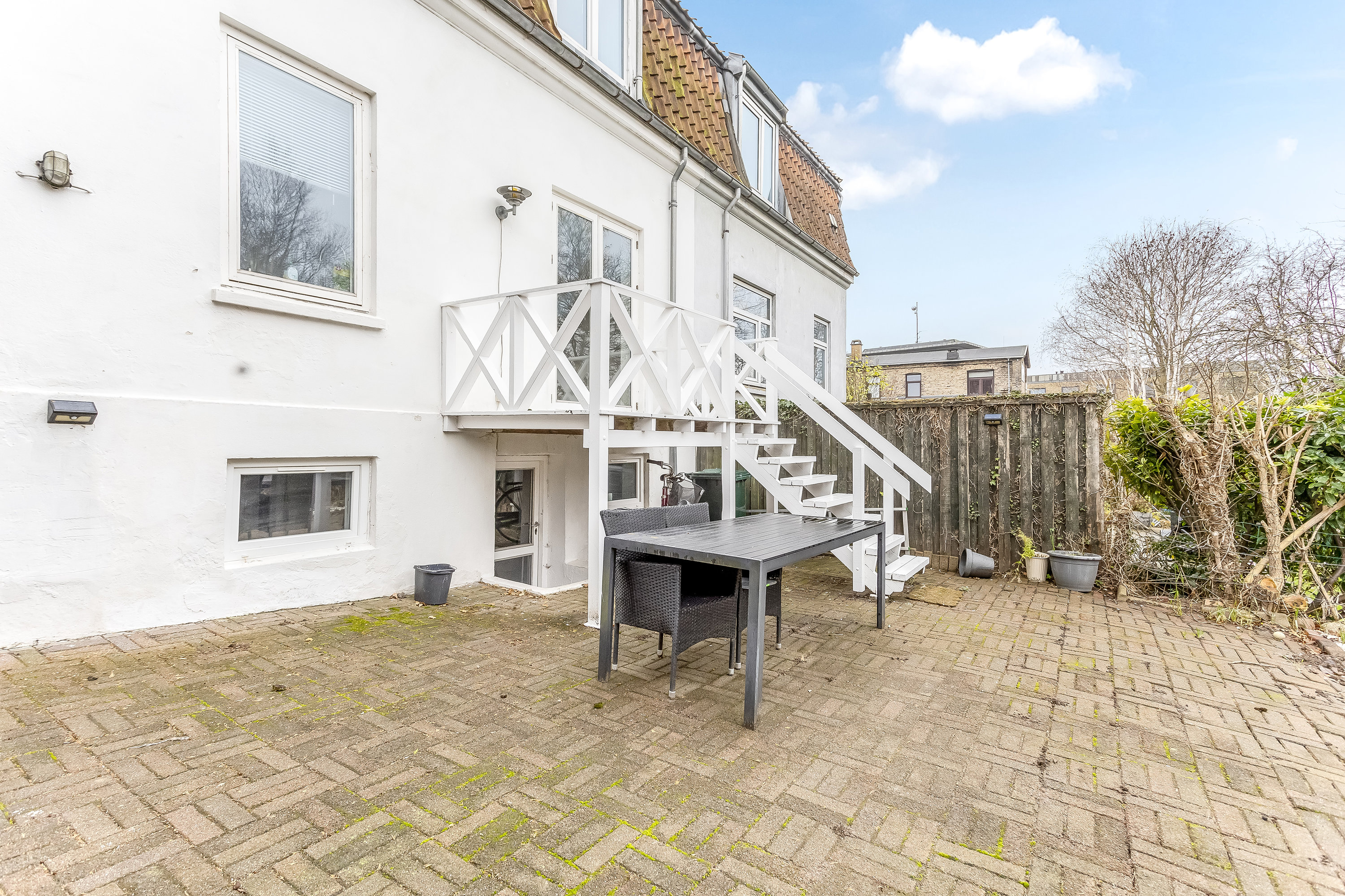 Fremhævet terrasse billede i fuldskærmstilstand. Billede af Vinkelvej 7, 4800 Nykøbing F