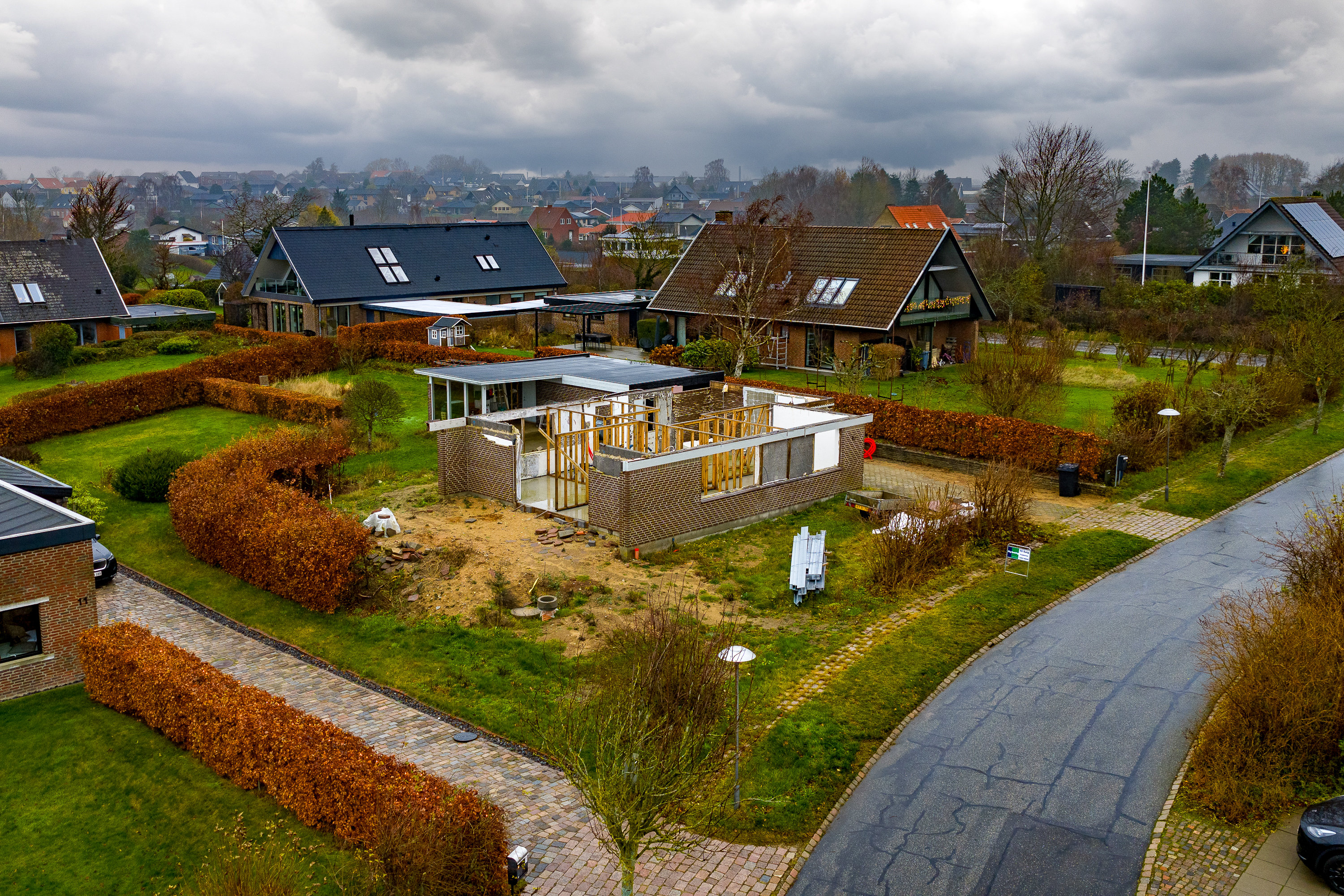 Fremhævet facade billede i fuldskærmstilstand. Billede af Klintebjerg 13, Skærbæk, 7000 Fredericia