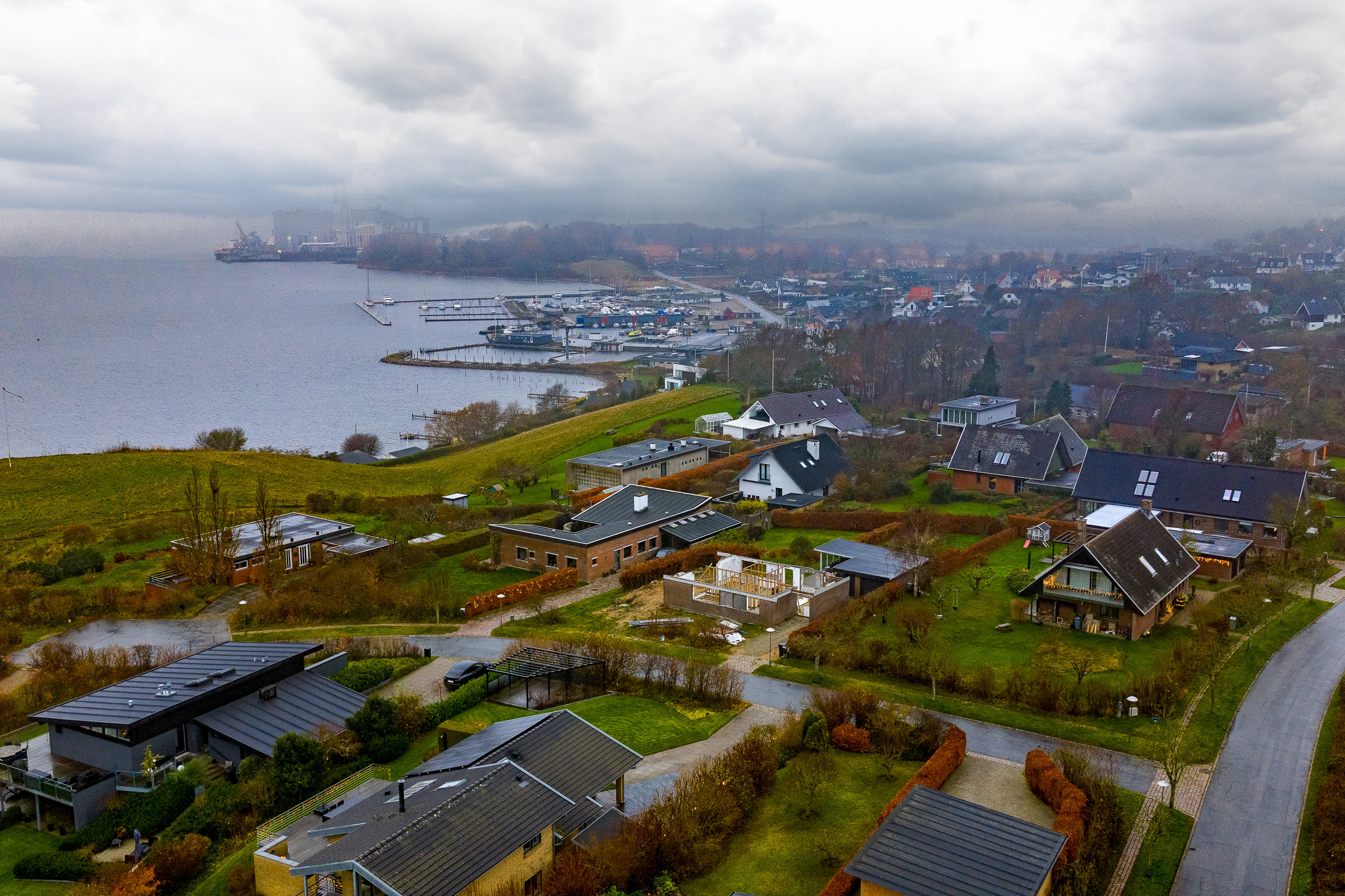 Fremhævet luftfoto billede i fuldskærmstilstand. Billede af Klintebjerg 13, Skærbæk, 7000 Fredericia