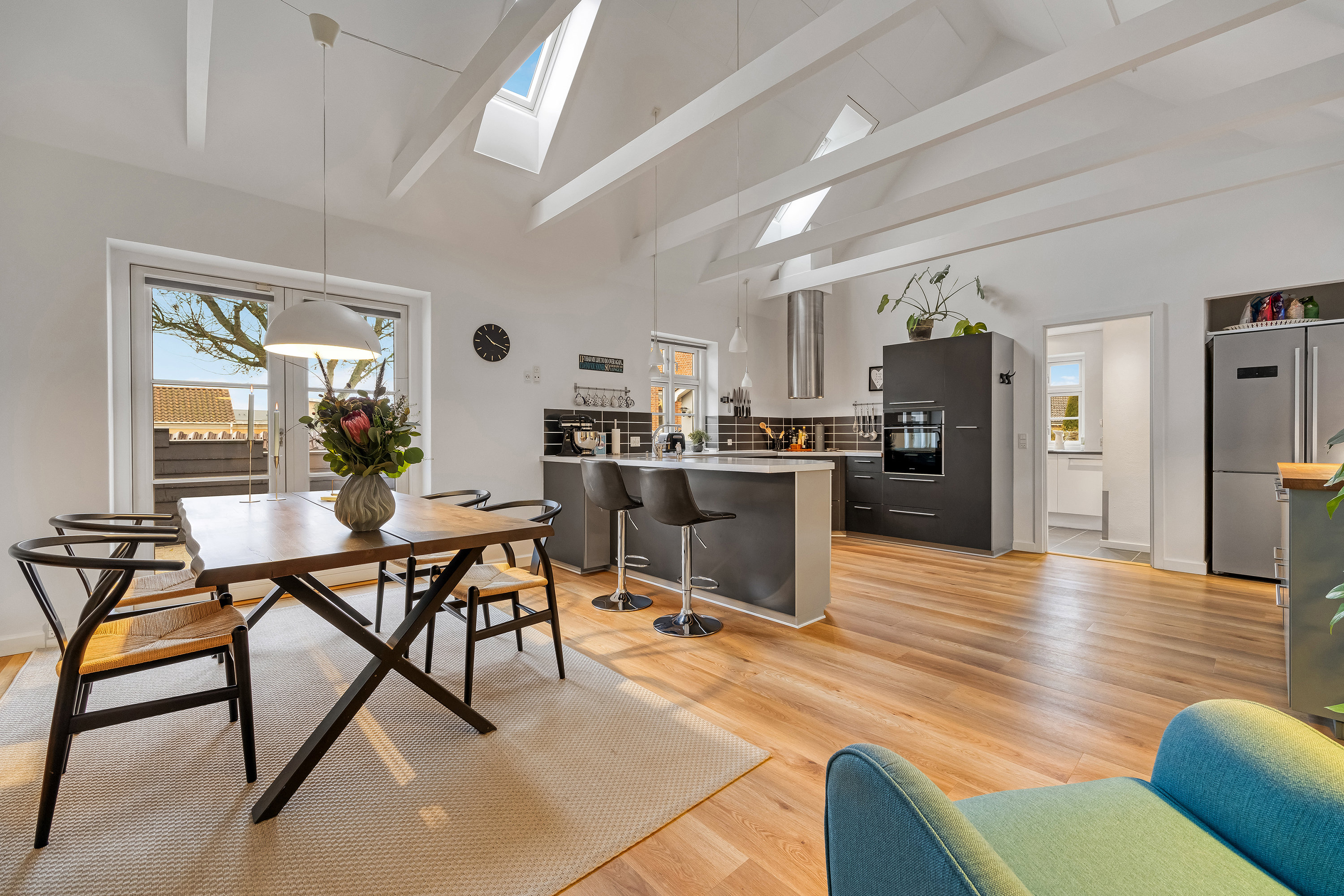 Fremhævet køkken alrum billede i fuldskærmstilstand. Billede af Byvej 61, 3600 Frederikssund