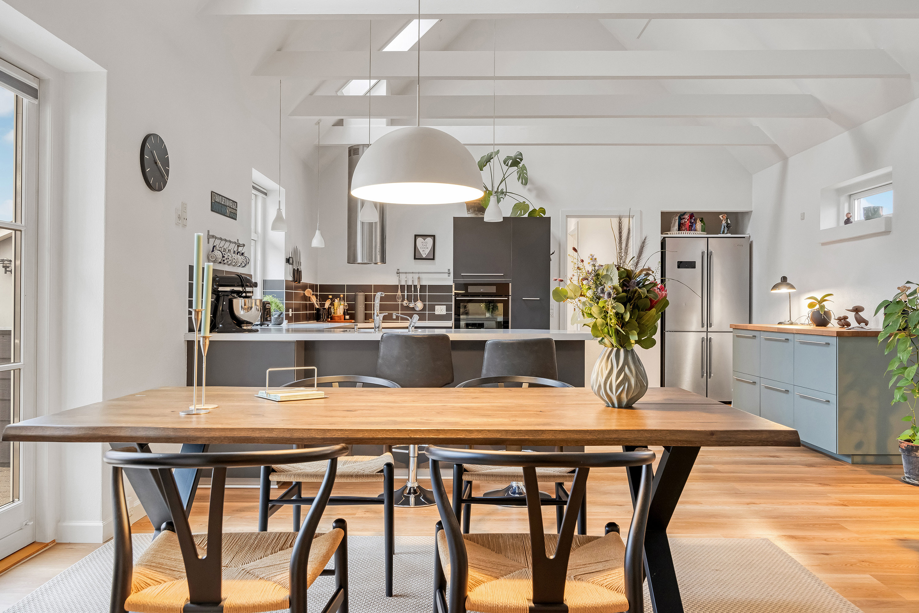 Fremhævet køkken alrum billede i fuldskærmstilstand. Billede af Byvej 61, 3600 Frederikssund