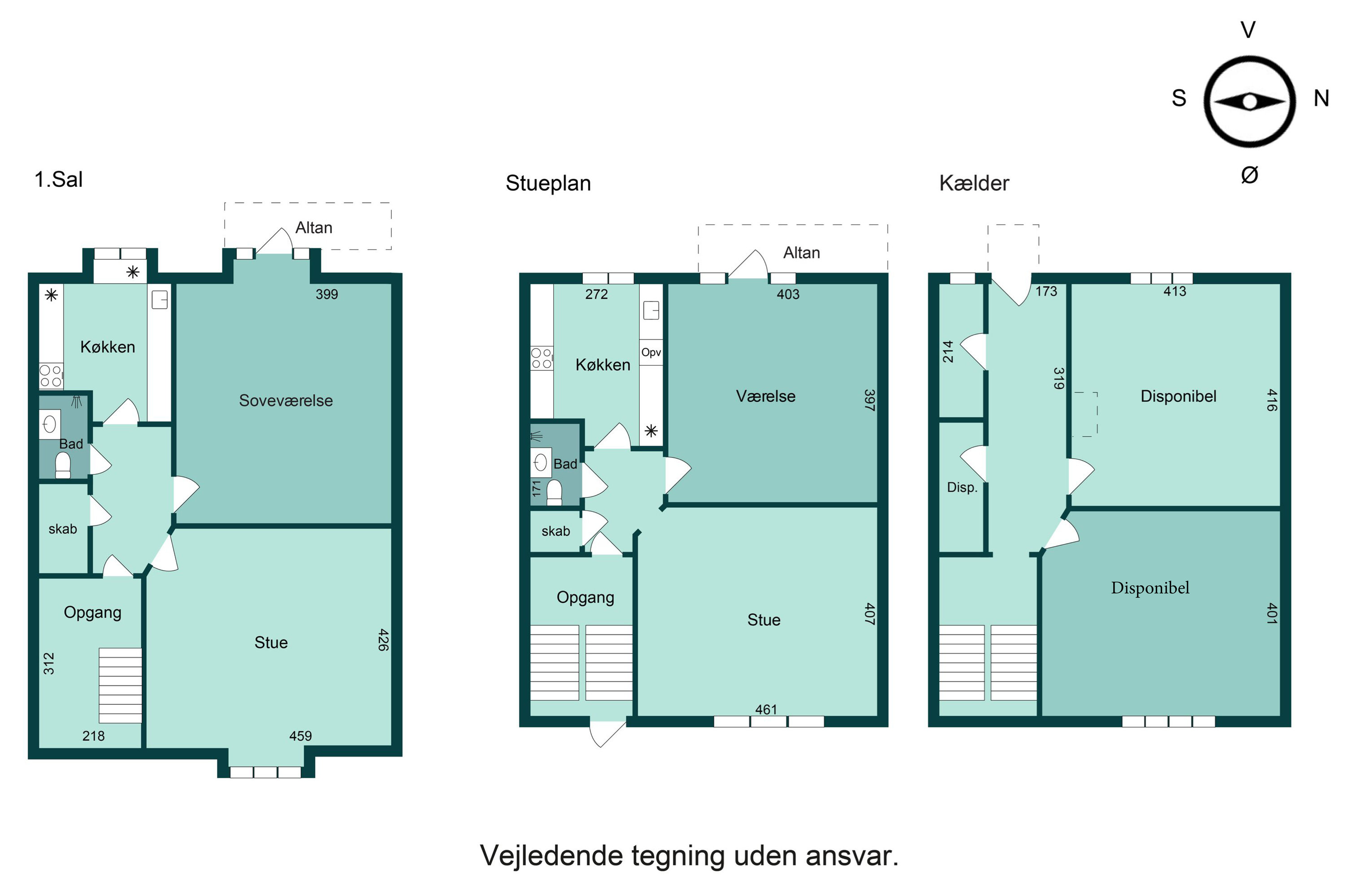 Plantegninger billede af Ndr Kirkegårdsalle 1B, 8700 Horsens