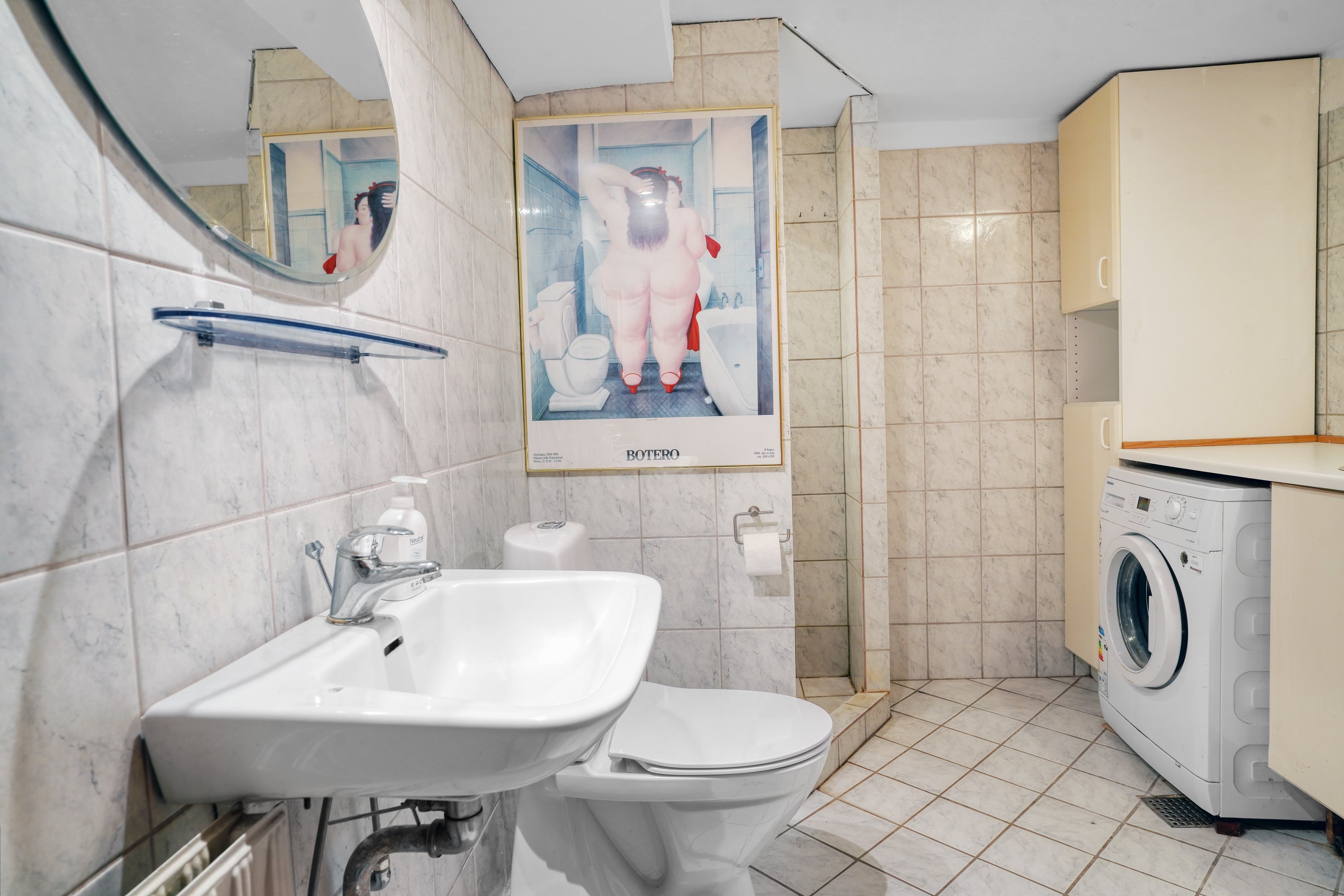 Fremhævet badeværelse billede i fuldskærmstilstand. Billede af Vestvej 23, 3450 Allerød