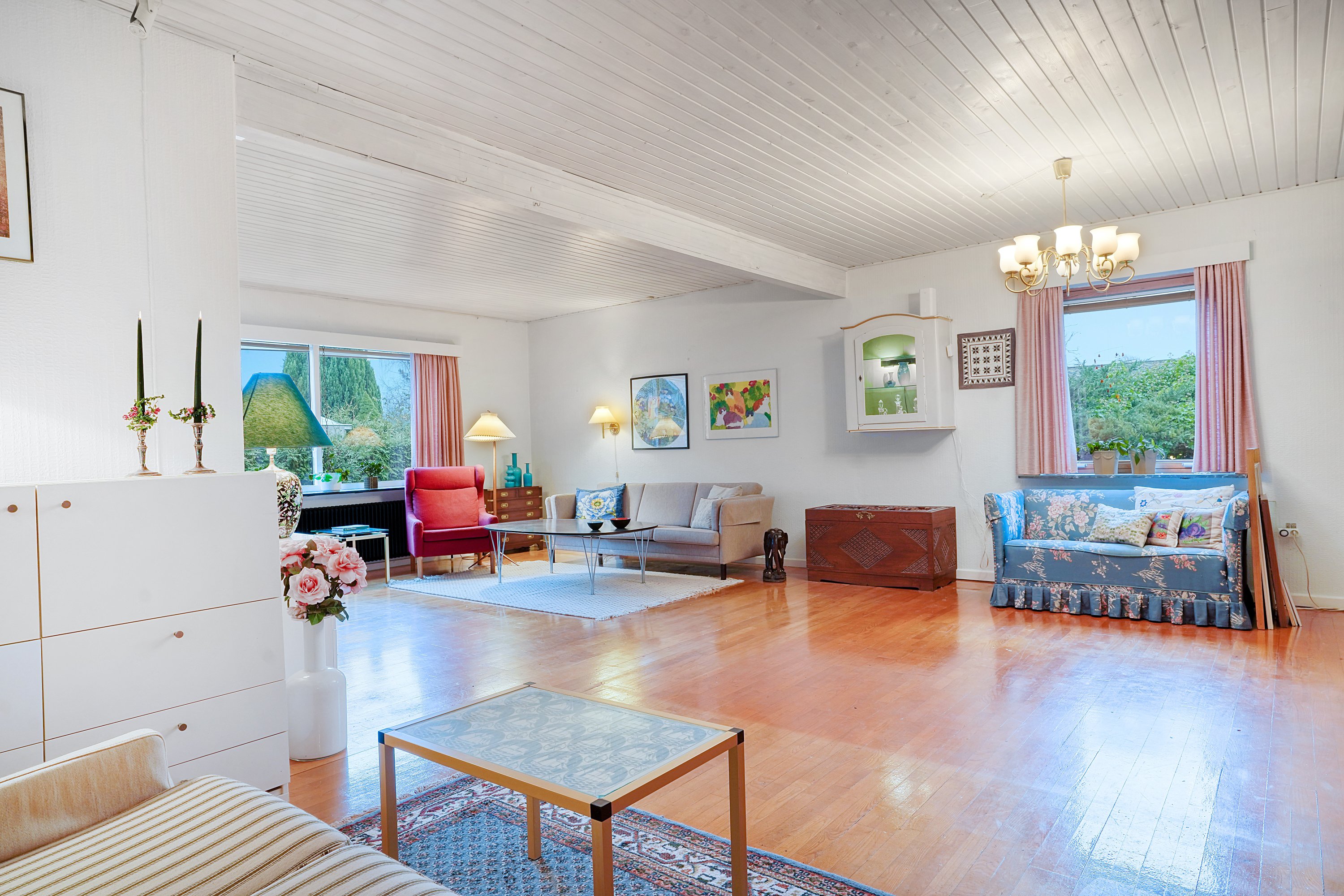 Miniaturebillede 2: stue. Billede af Vestvej 23, 3450 Allerød