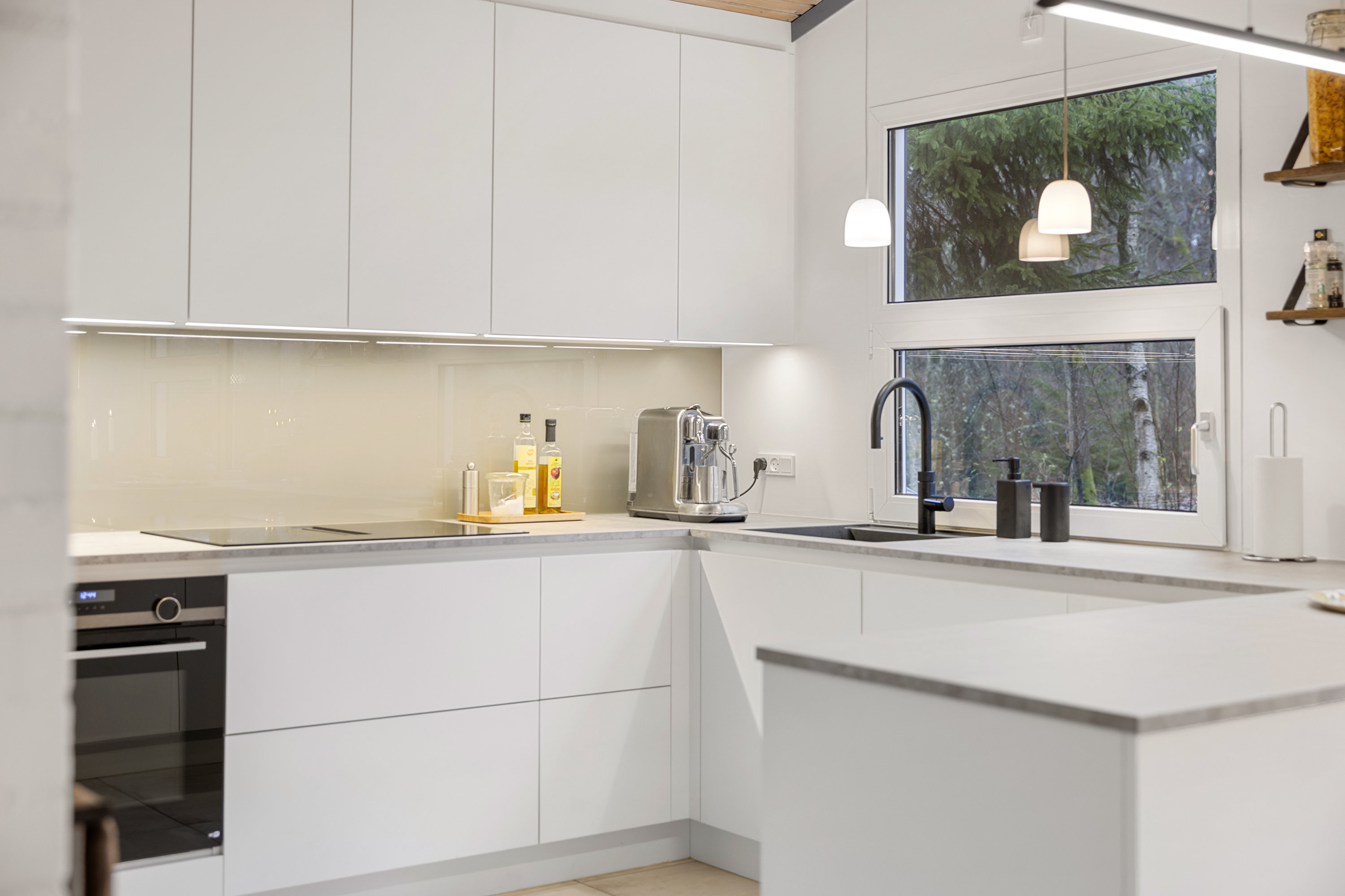 Fremhævet køkken billede i fuldskærmstilstand. Billede af Hjortespringet 17, Lyngså, 9300 Sæby