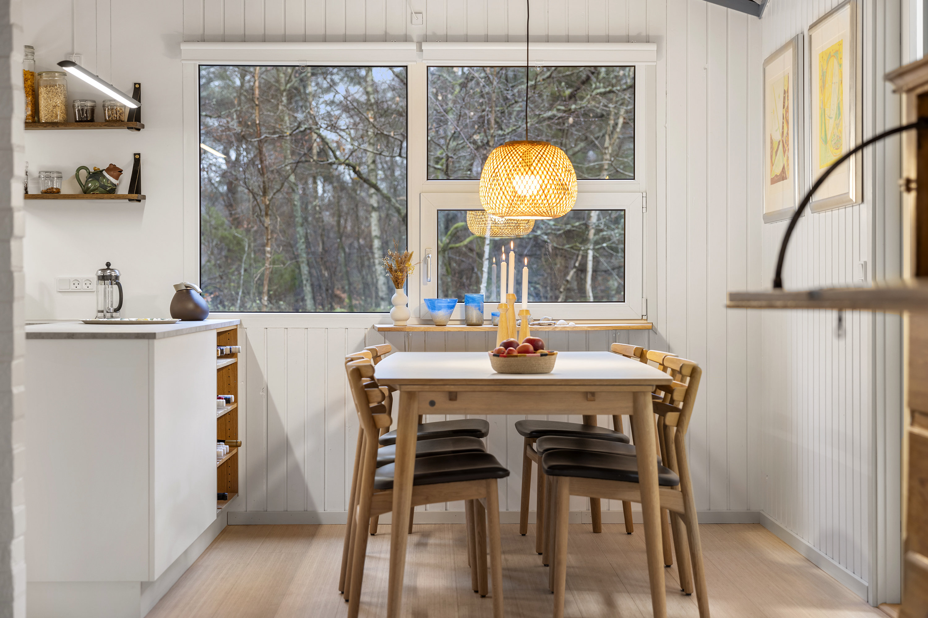 Fremhævet køkken alrum billede i fuldskærmstilstand. Billede af Hjortespringet 17, Lyngså, 9300 Sæby