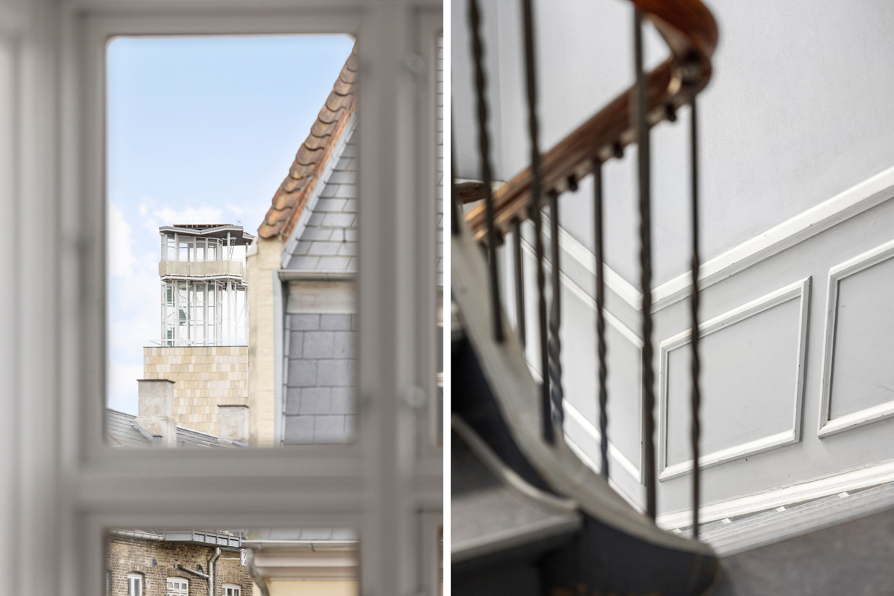 Fremhævet  billede i fuldskærmstilstand. Billede af Adolph Steens Alle 5, 3. th., 1971 Frederiksberg C