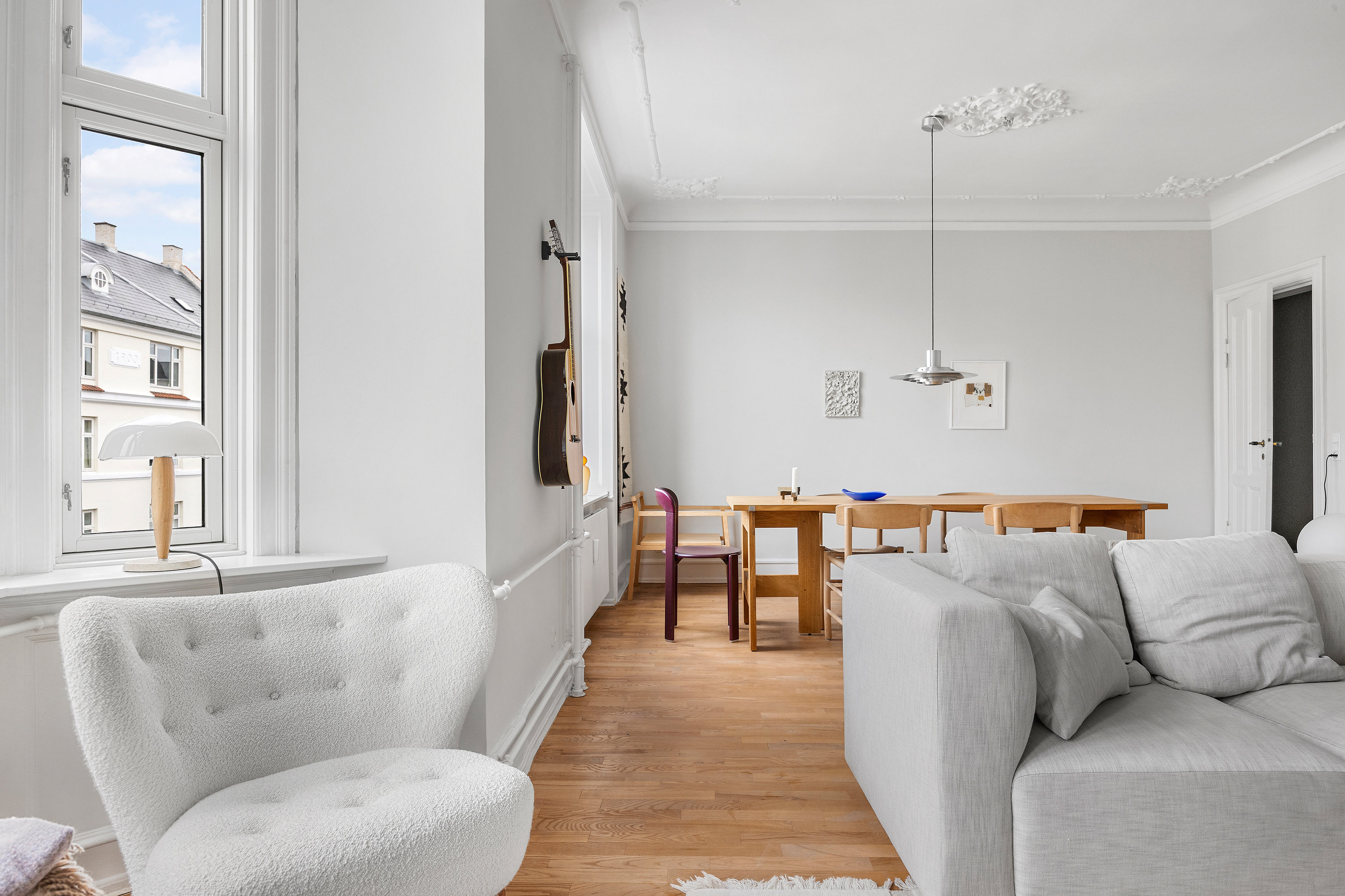 Fremhævet  billede i fuldskærmstilstand. Billede af Adolph Steens Alle 5, 3. th., 1971 Frederiksberg C