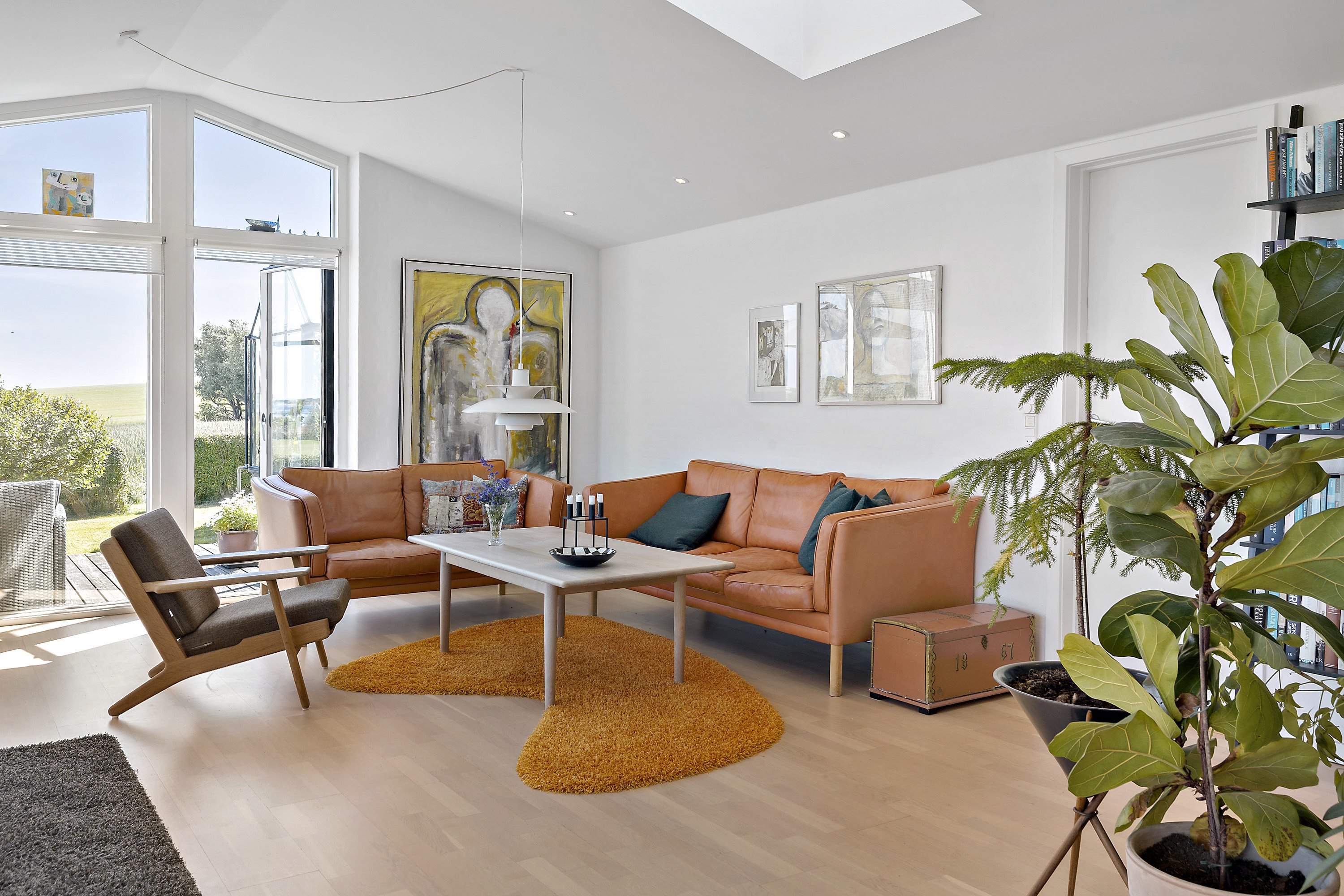 Fremhævet stue billede i fuldskærmstilstand. Billede af Sennelsvej 28, Sennels, 7700 Thisted