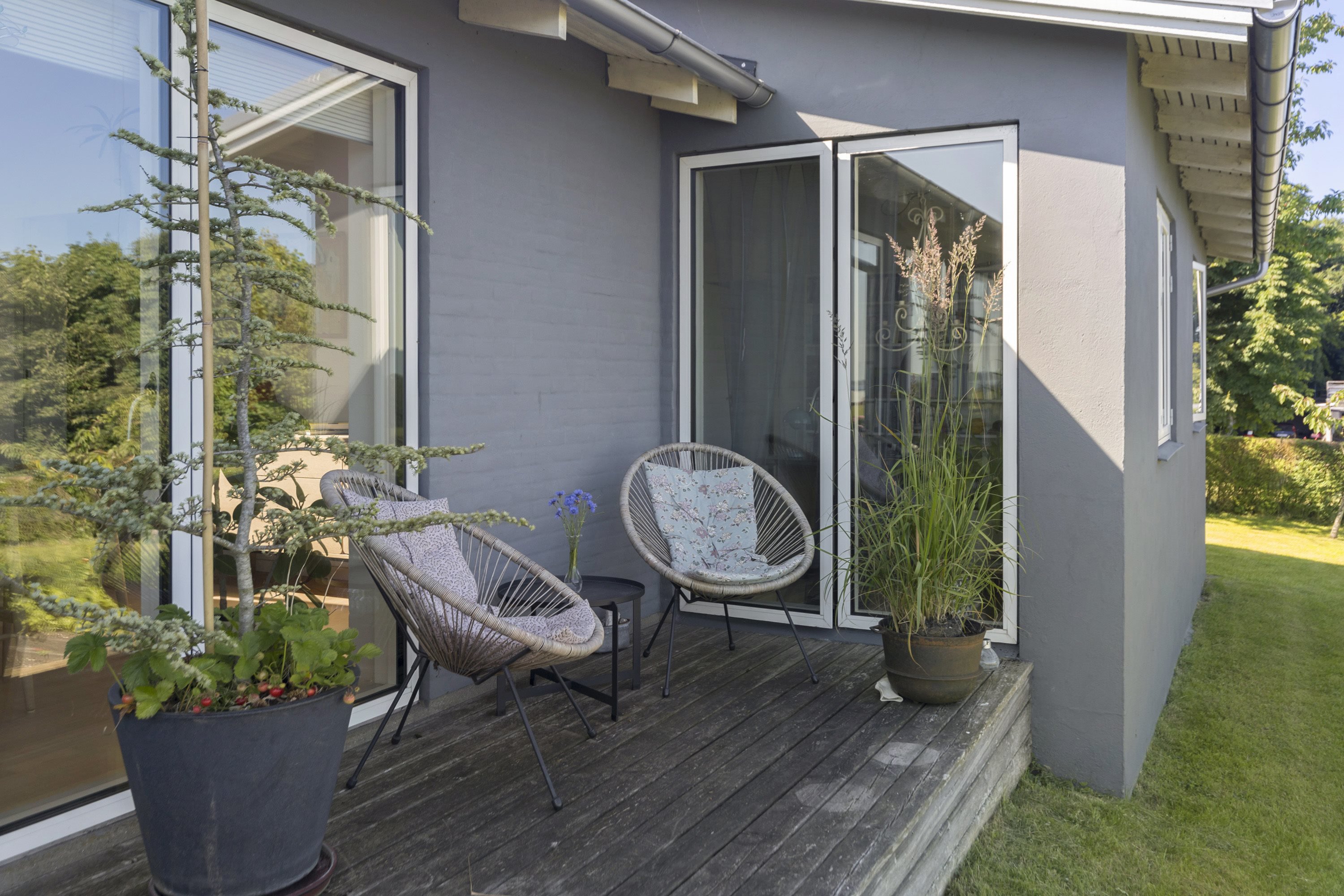 Fremhævet terrasse billede i fuldskærmstilstand. Billede af Sennelsvej 28, Sennels, 7700 Thisted