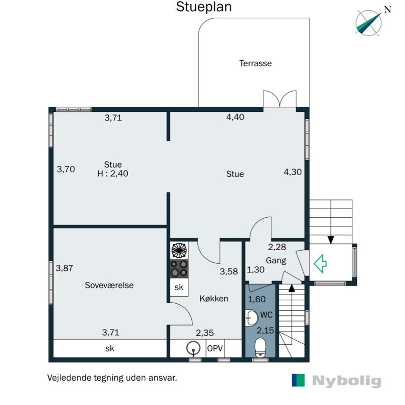 Plantegninger billede af Solvang 14, 6600 Vejen