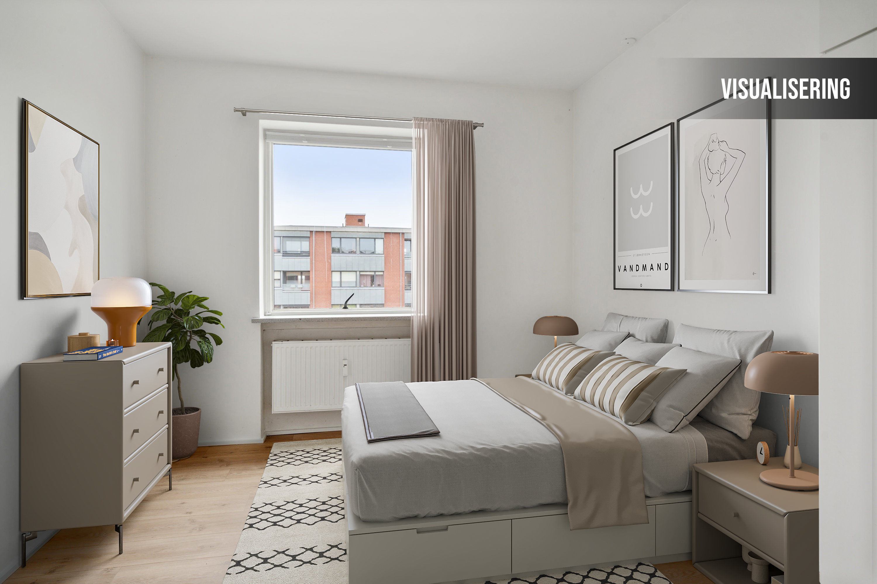 Fremhævet værelse billede i fuldskærmstilstand. Billede af Asser Rigs Vej 37B, 1. th., 8960 Randers SØ