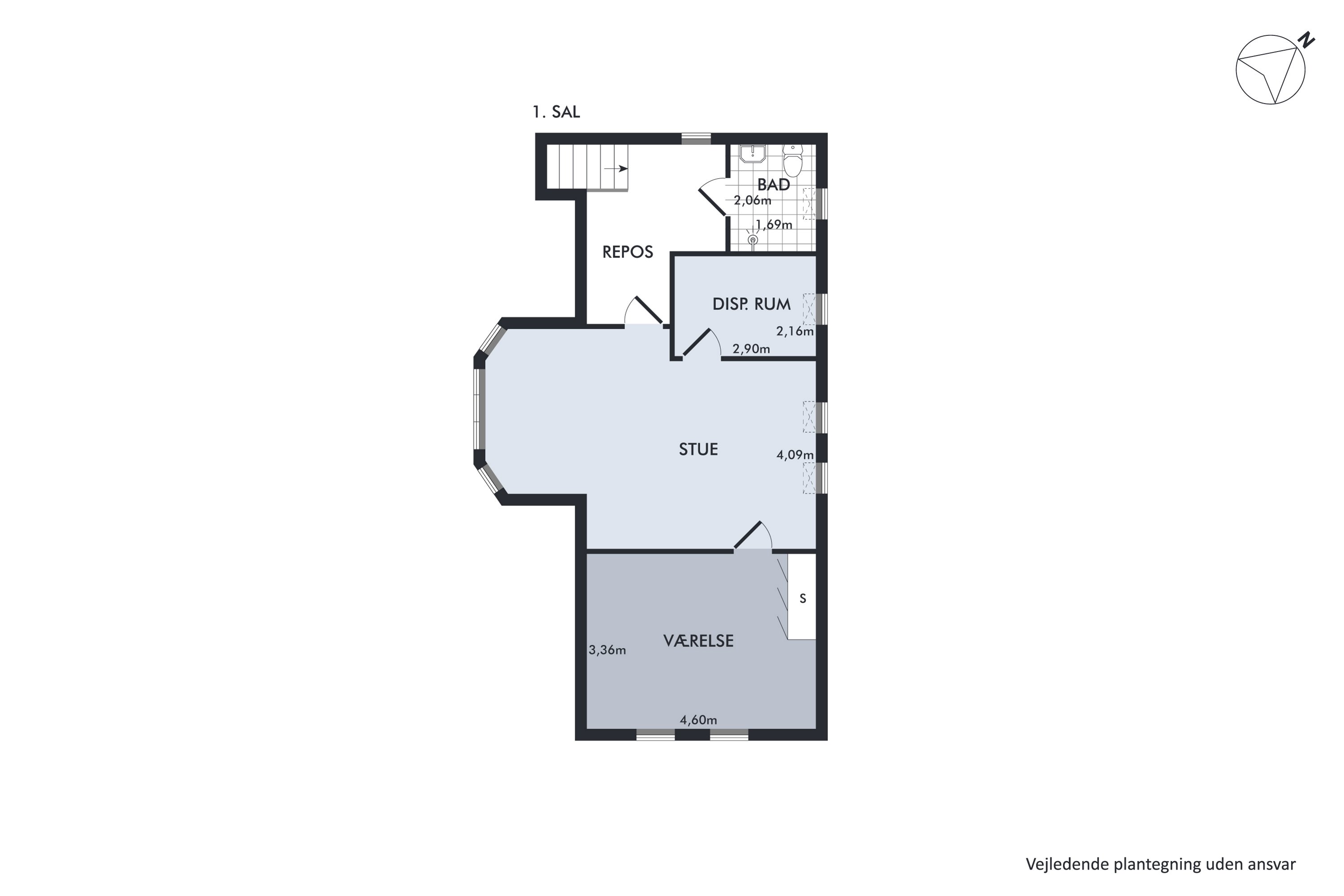 Plantegninger billede af Vestre Skivevej 149B, Sjørup, 8800 Viborg