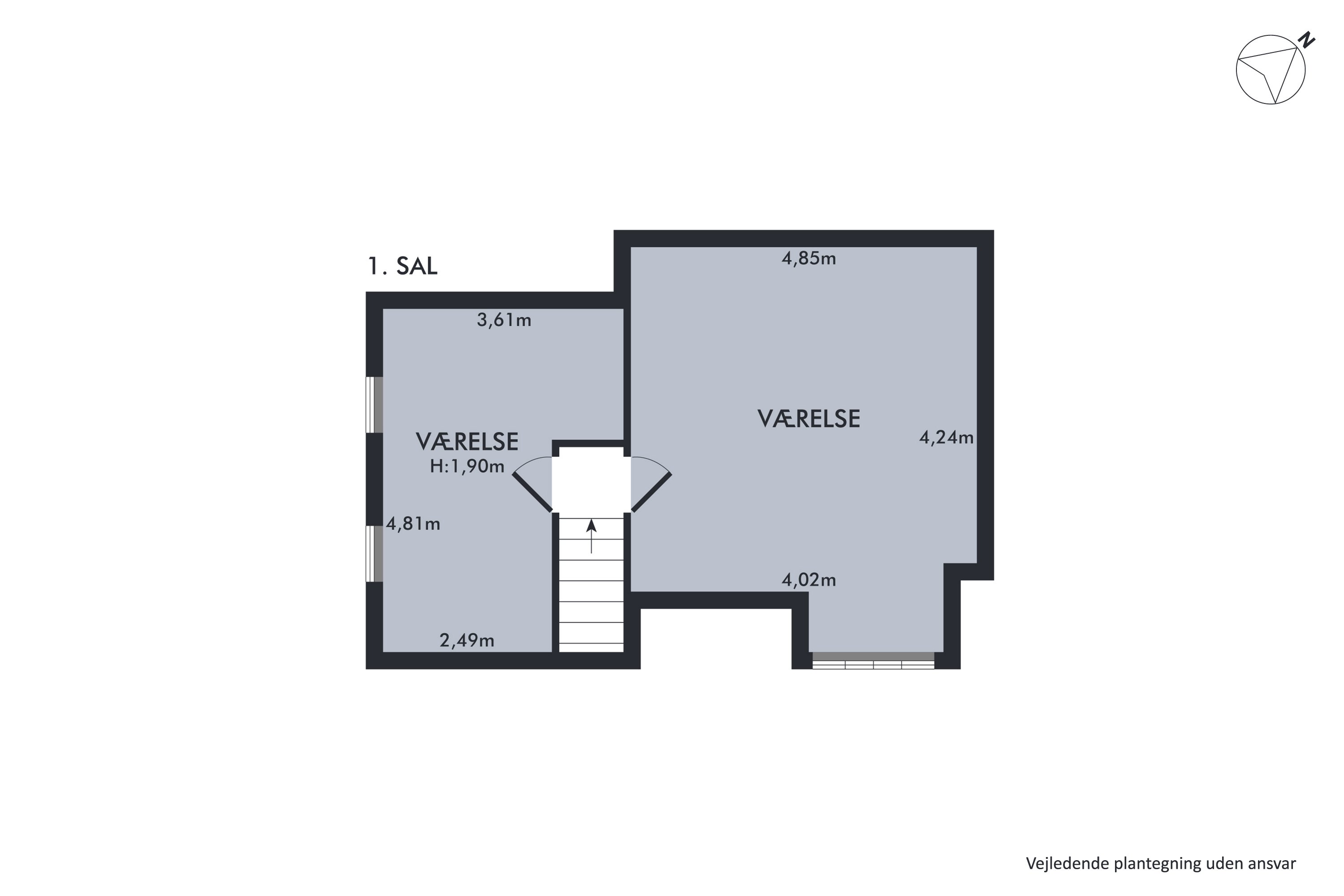 Plantegninger billede af Vestre Skivevej 149B, Sjørup, 8800 Viborg
