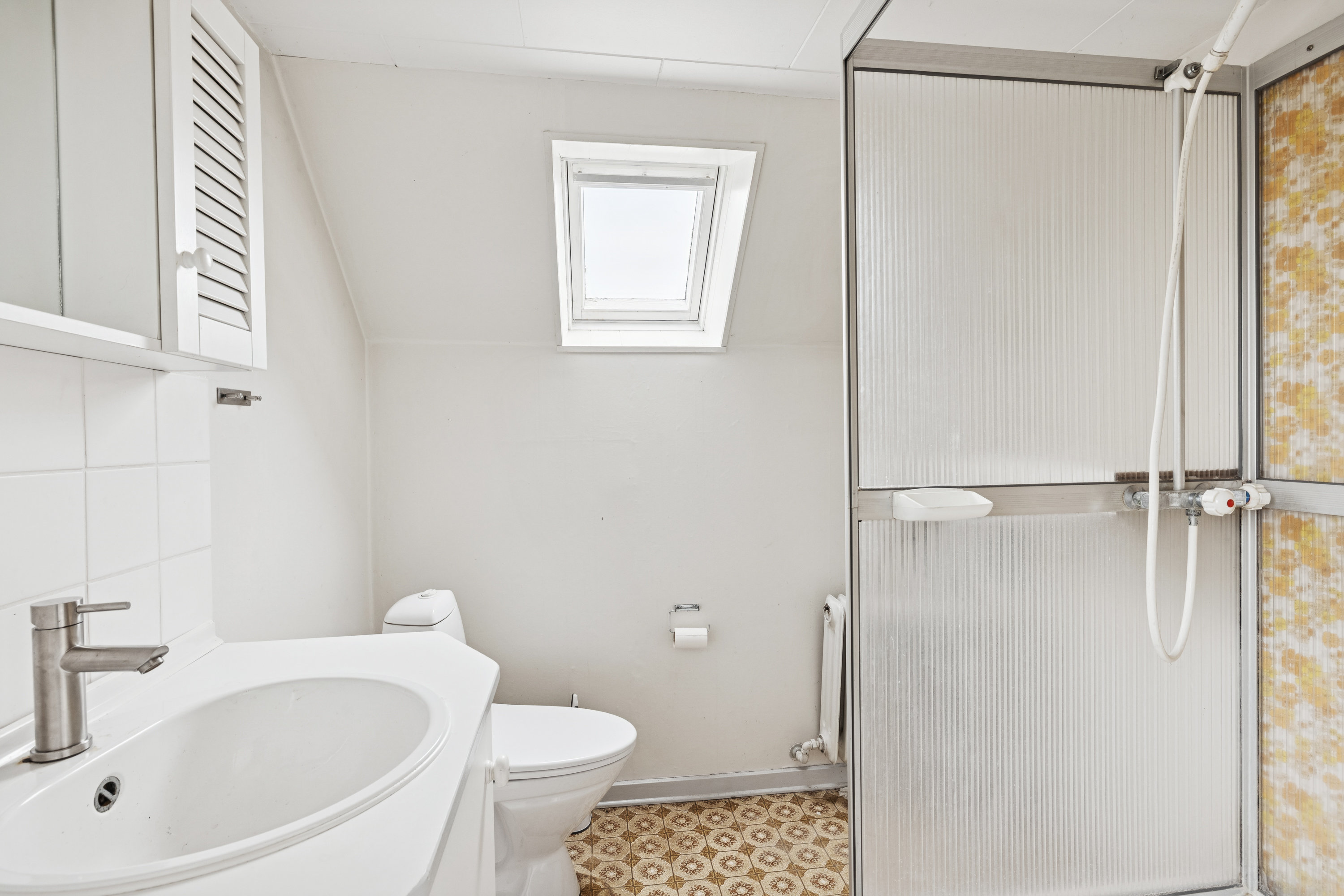 Fremhævet badeværelse billede i fuldskærmstilstand. Billede af Vestre Skivevej 149B, Sjørup, 8800 Viborg