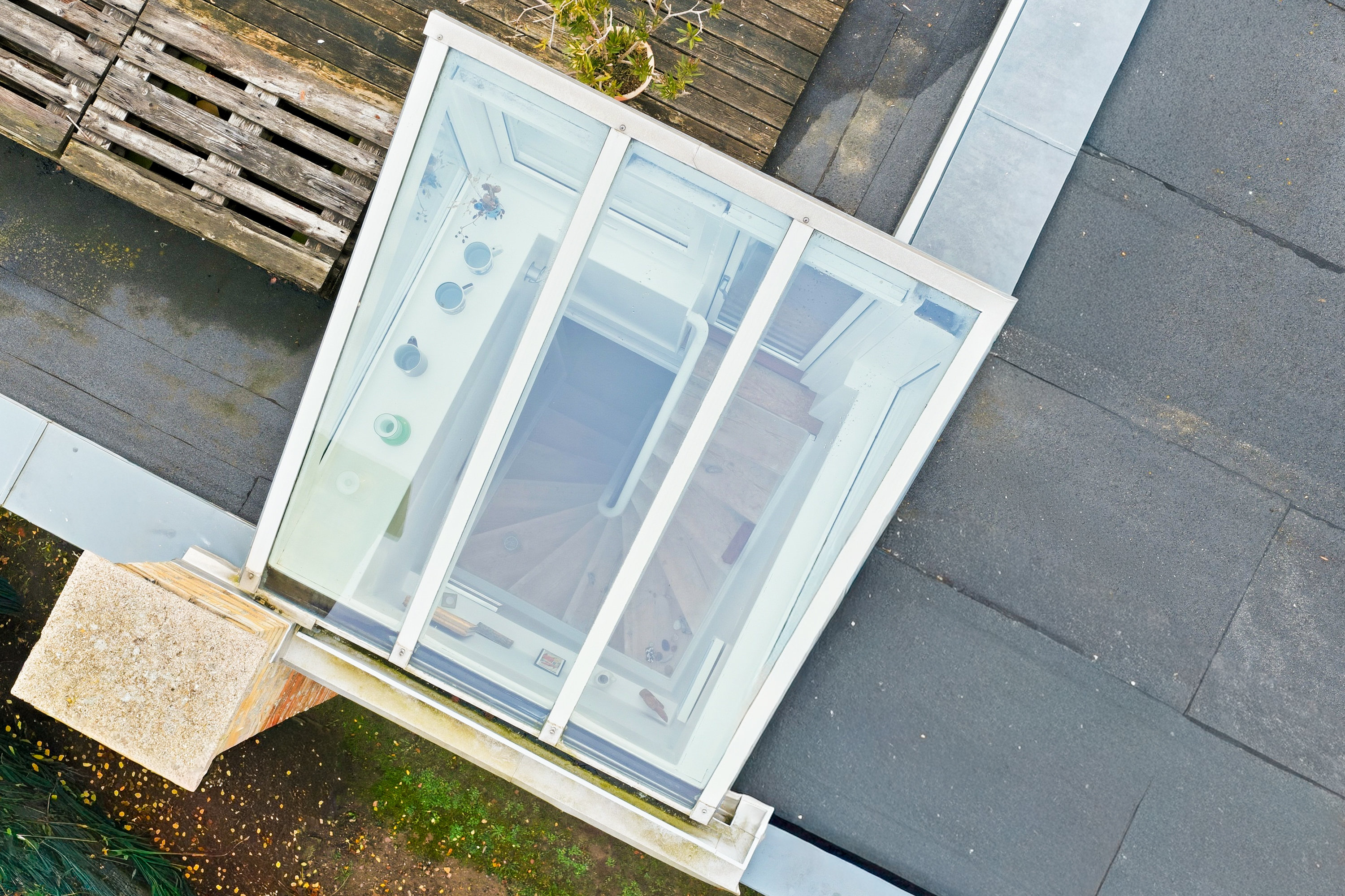 Fremhævet tagterrasse billede i fuldskærmstilstand. Billede af Jernbanevej 51, Tarup, 5210 Odense NV