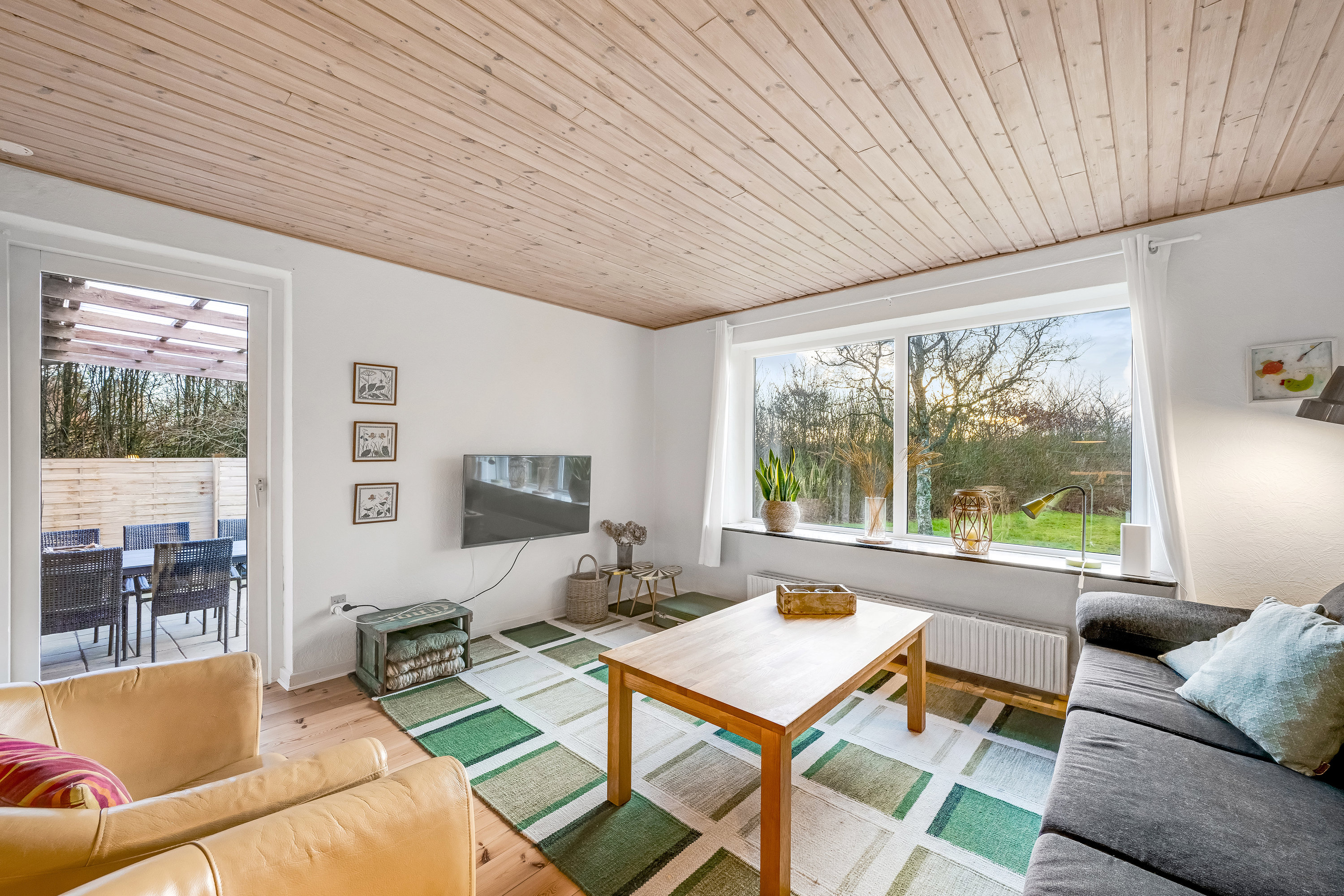 Fremhævet stue billede i fuldskærmstilstand. Billede af Ahlervej 10, Borris, 6900 Skjern