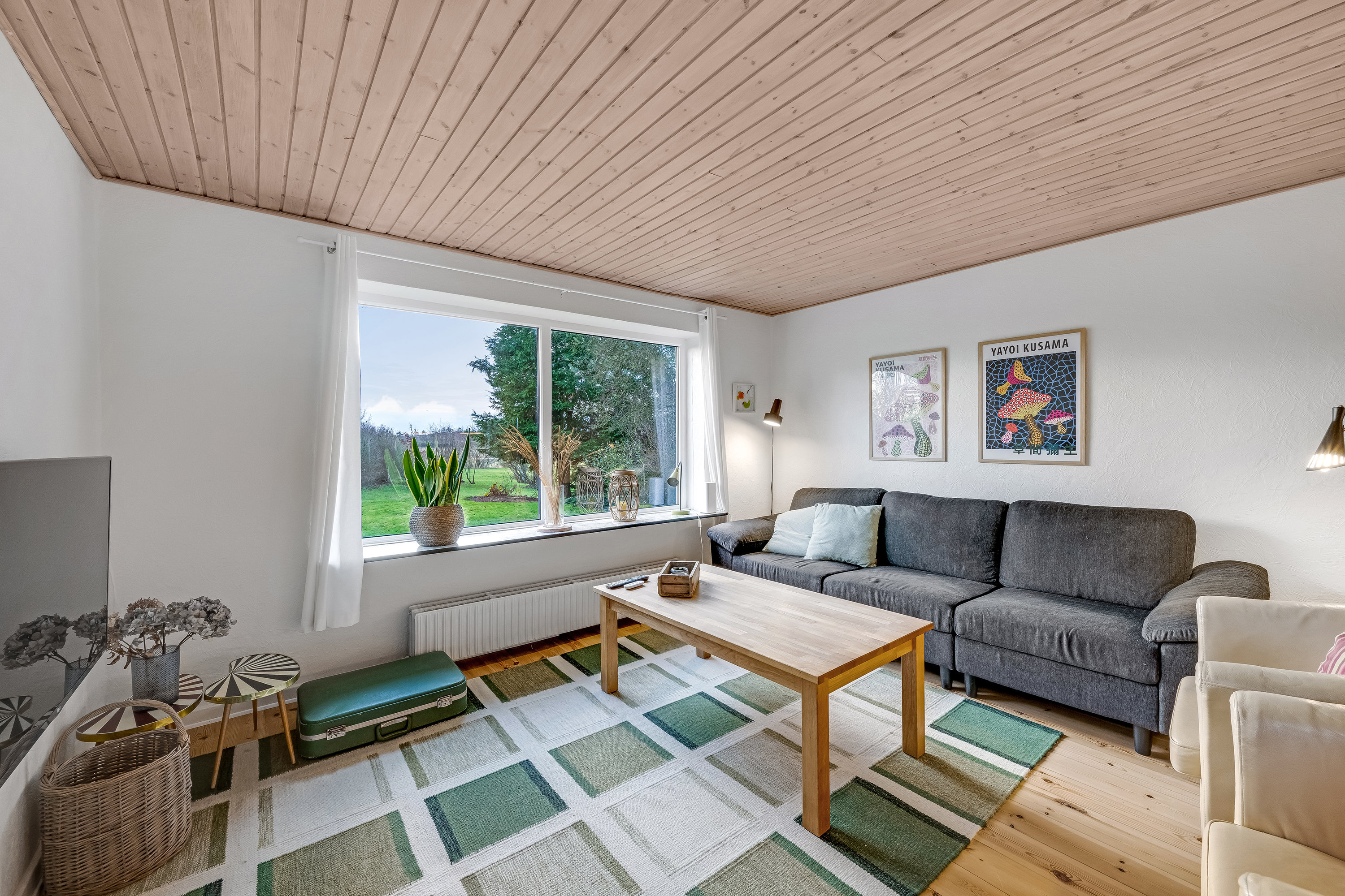 Fremhævet stue billede i fuldskærmstilstand. Billede af Ahlervej 10, Borris, 6900 Skjern