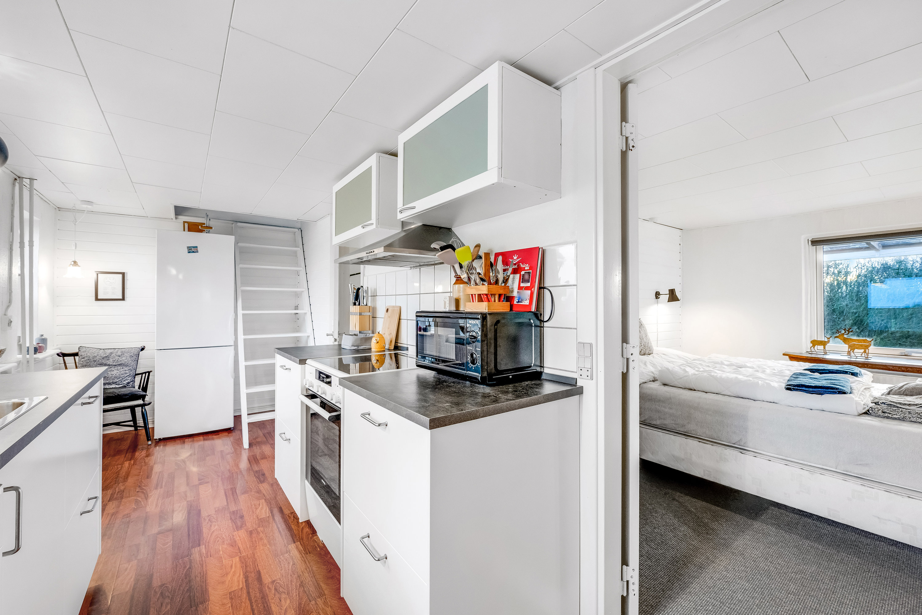 Fremhævet køkken billede i fuldskærmstilstand. Billede af Ahlervej 10, Borris, 6900 Skjern