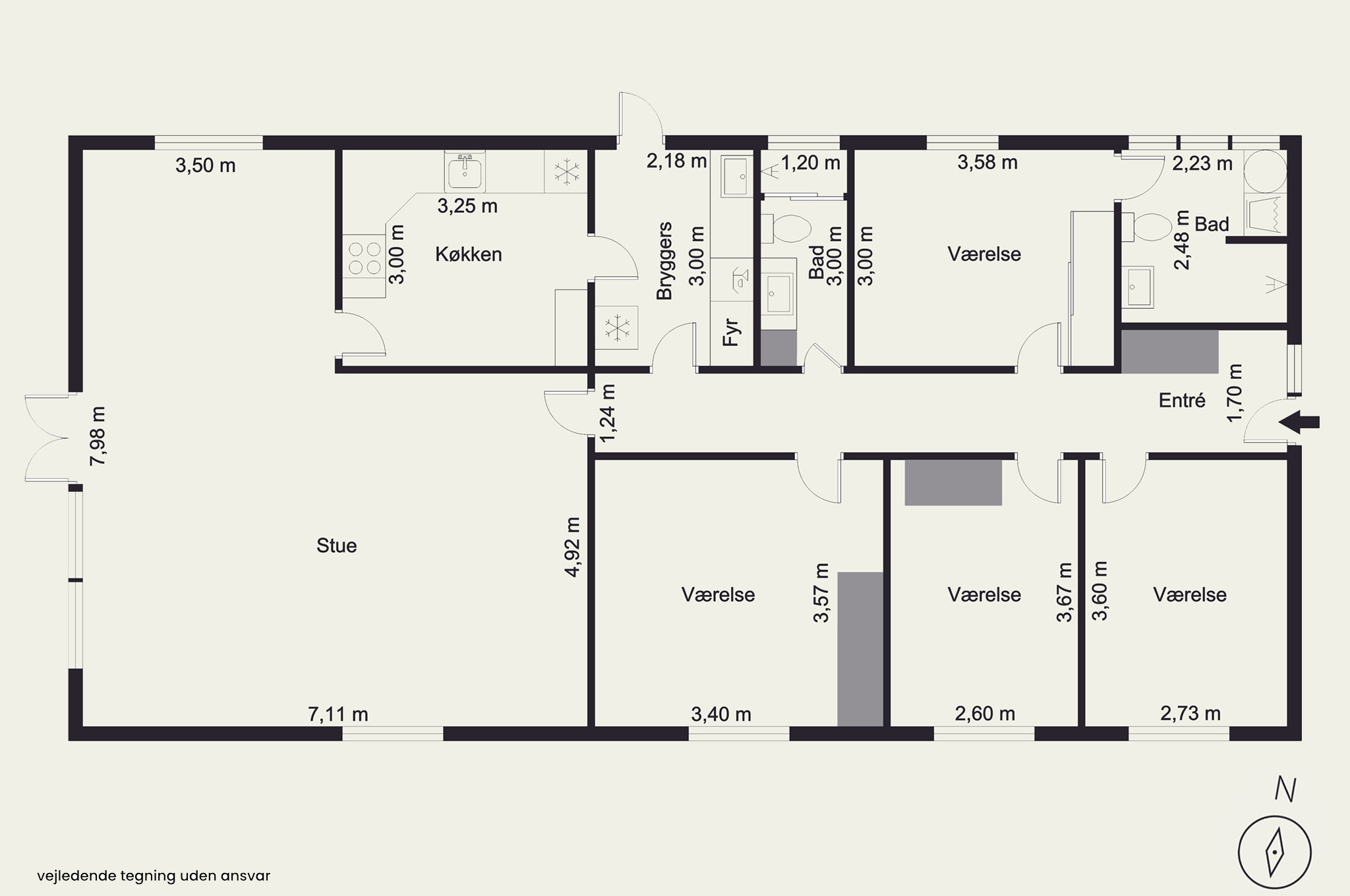 Plantegninger billede af Kildevænget 46, Meløse, 3320 Skævinge