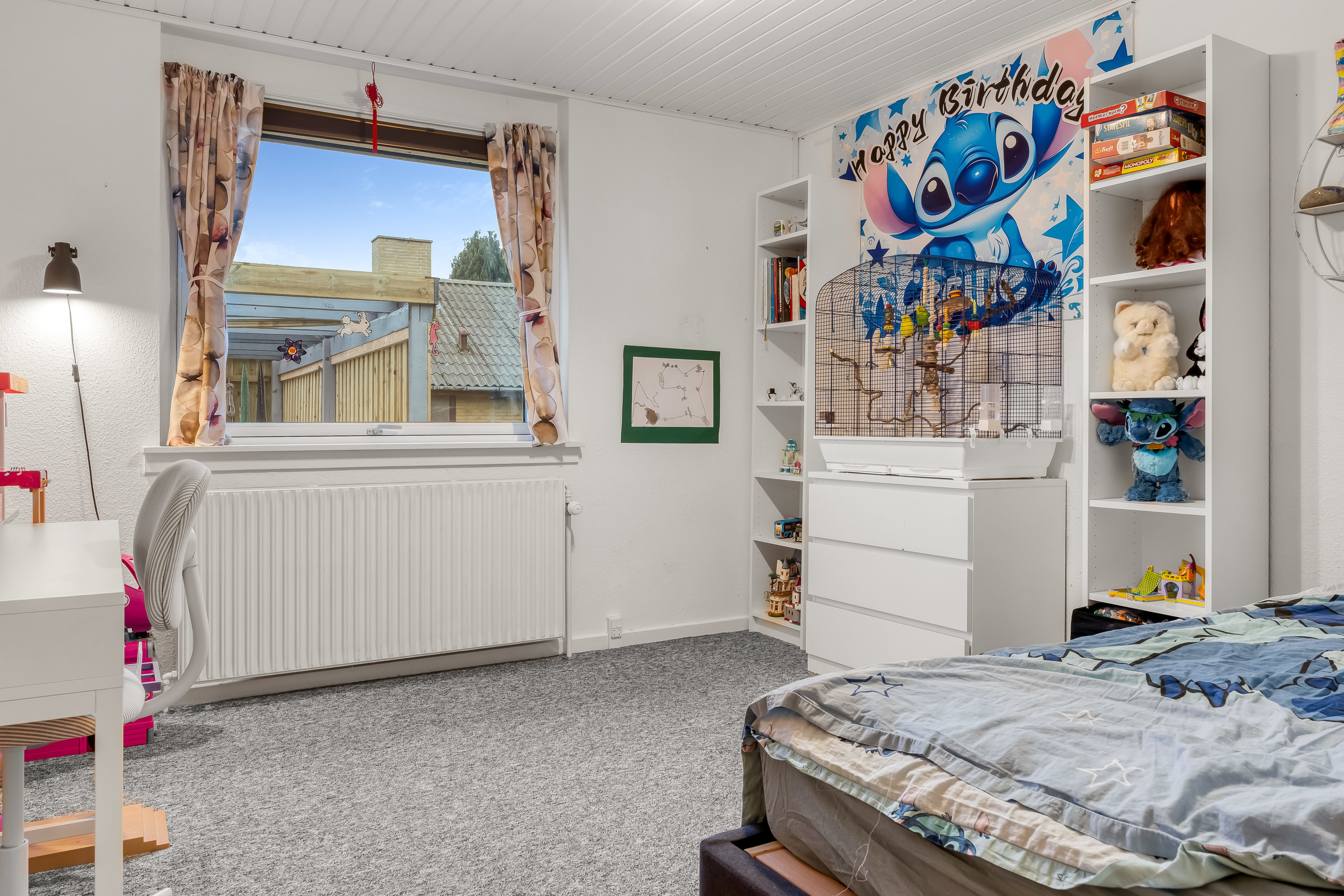 Fremhævet soveværelse billede i fuldskærmstilstand. Billede af Kildevænget 46, Meløse, 3320 Skævinge