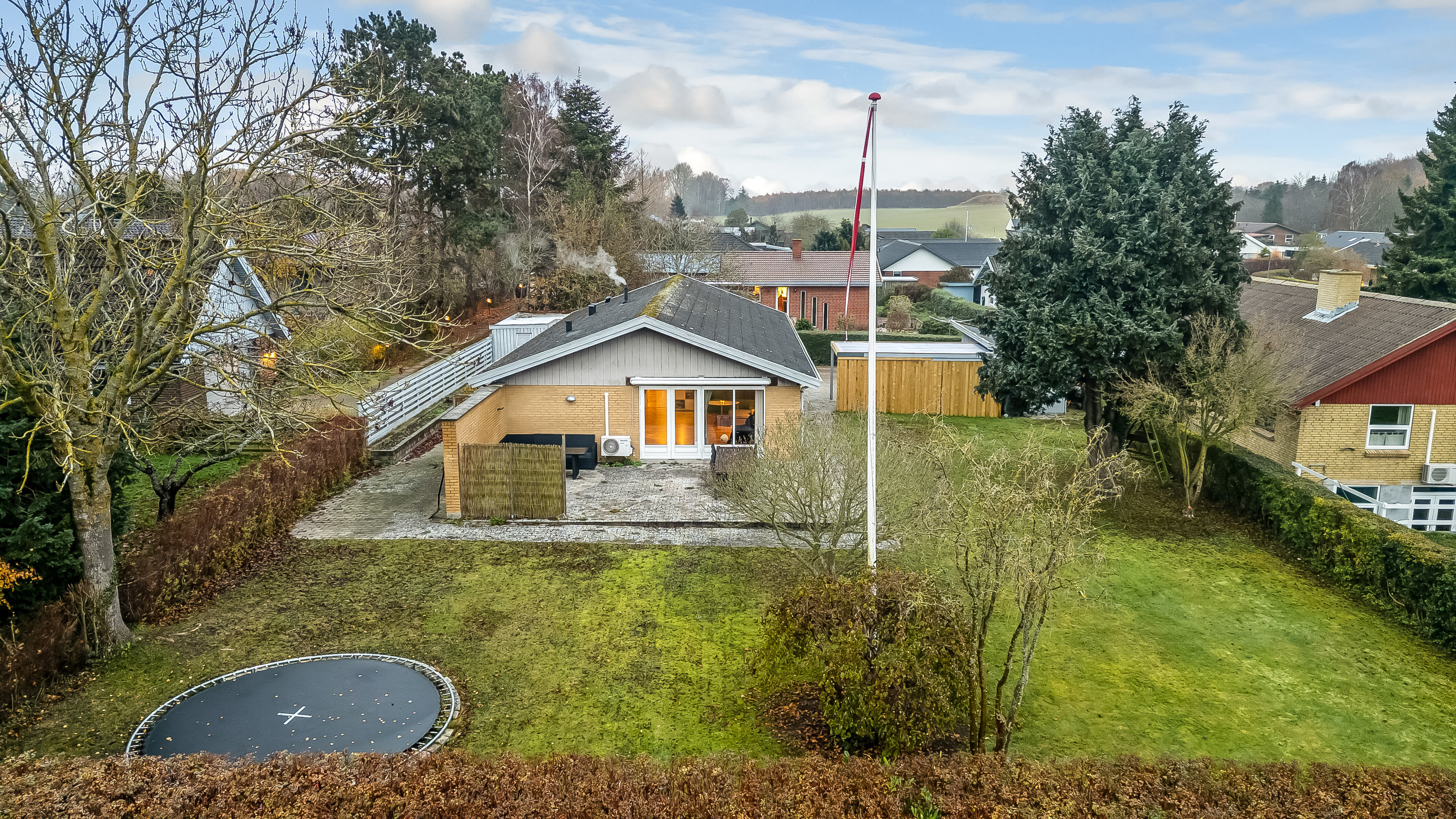 Miniaturebillede 1: facade. Billede af Kildevænget 46, Meløse, 3320 Skævinge