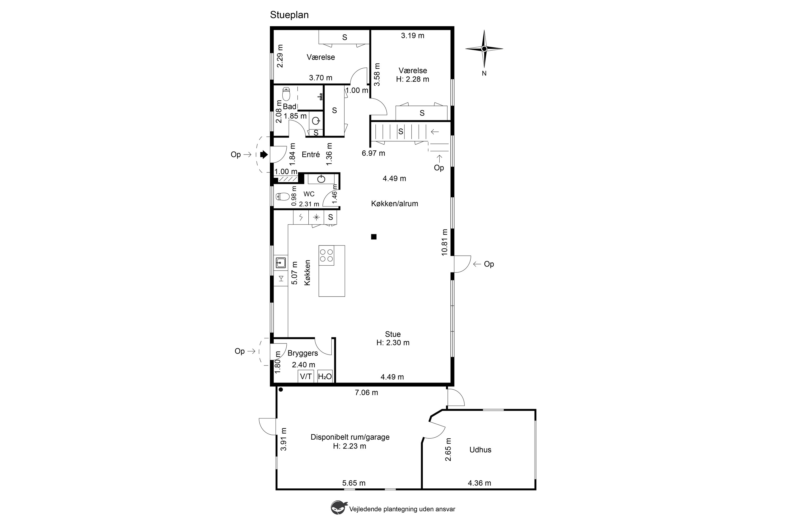 Plantegninger billede af Arnborgvej 24, 2770 Kastrup