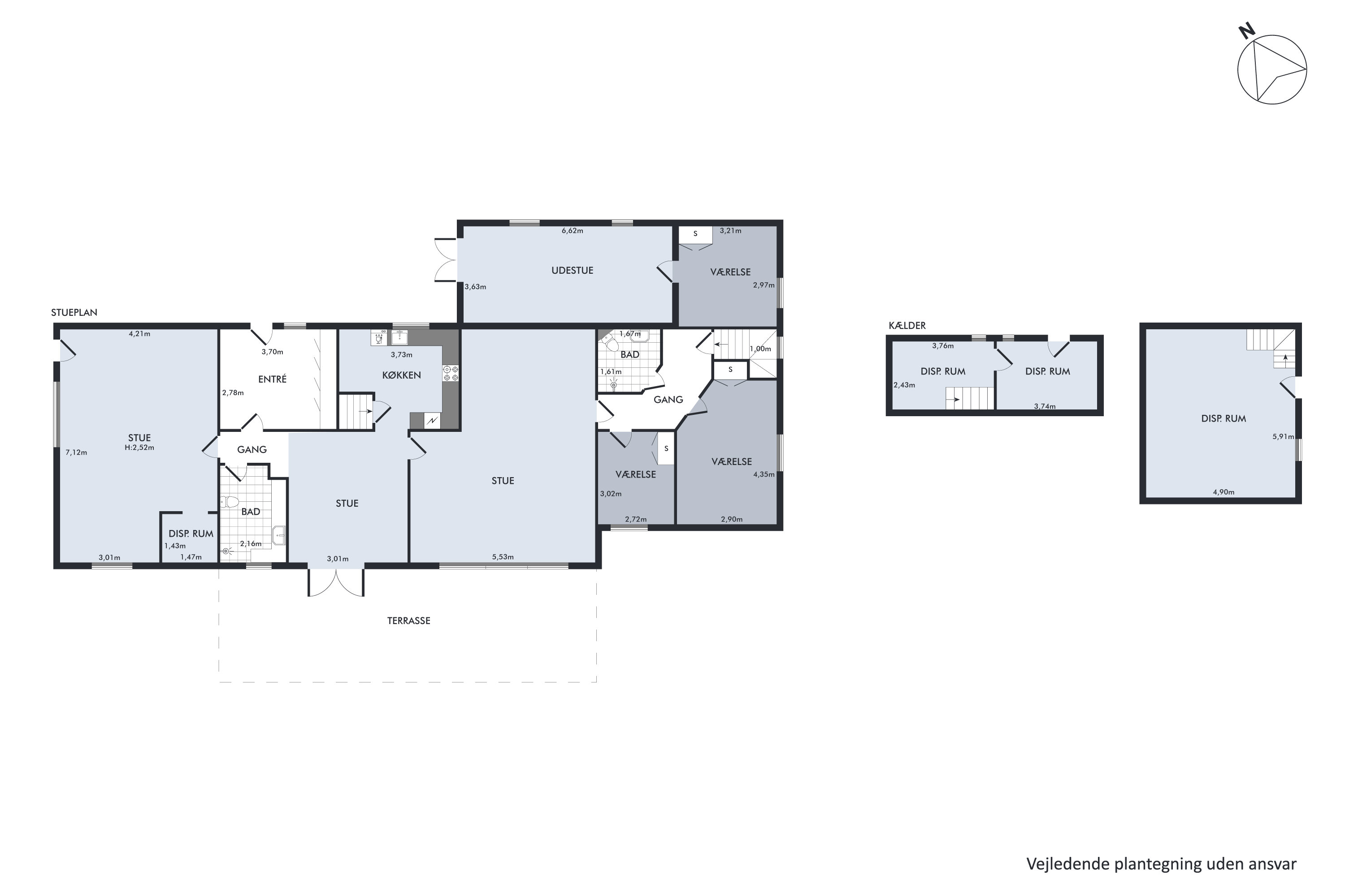 Plantegninger billede af Sportsvej 3, Mønsted, 8800 Viborg