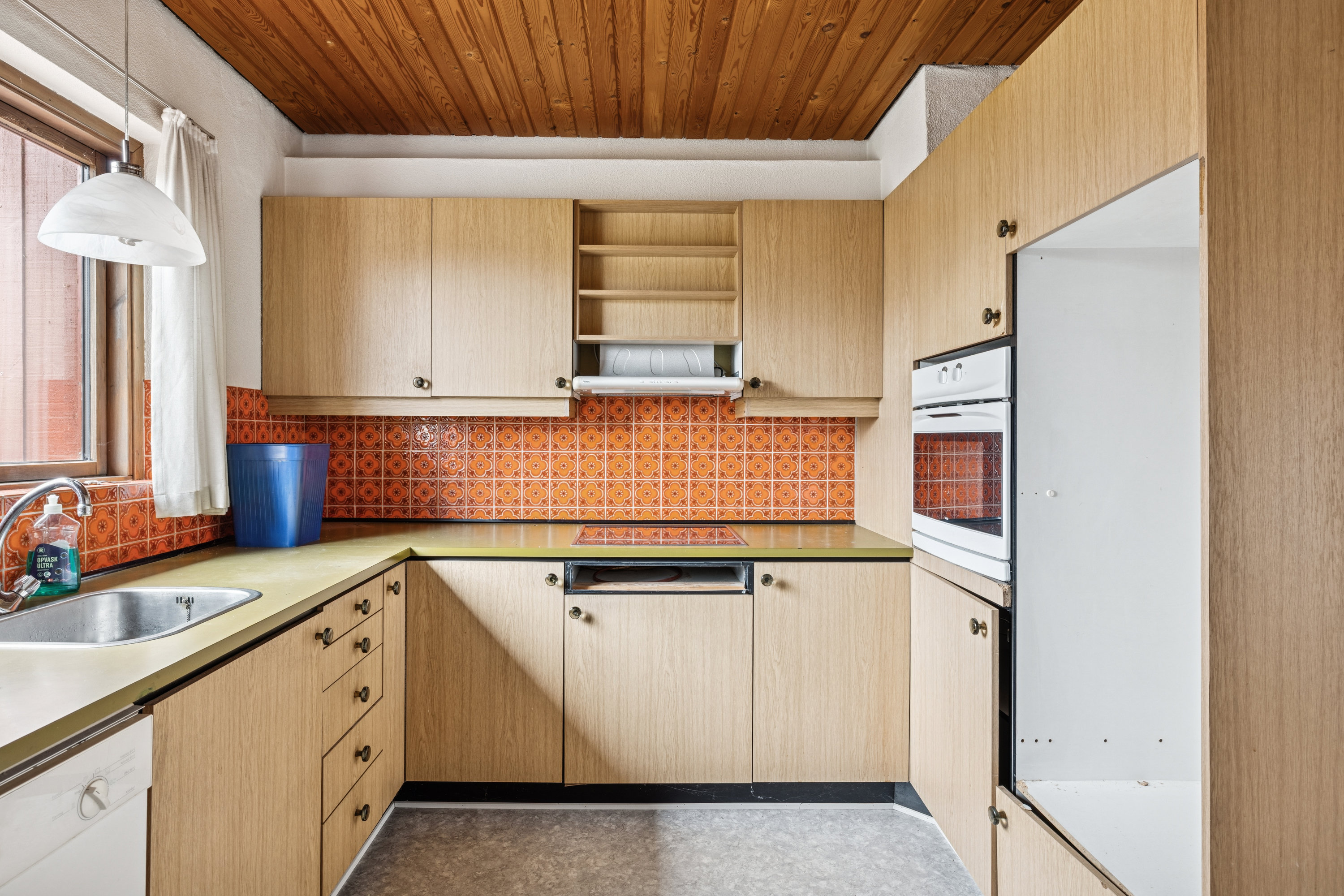 Fremhævet køkken billede i fuldskærmstilstand. Billede af Sportsvej 3, Mønsted, 8800 Viborg