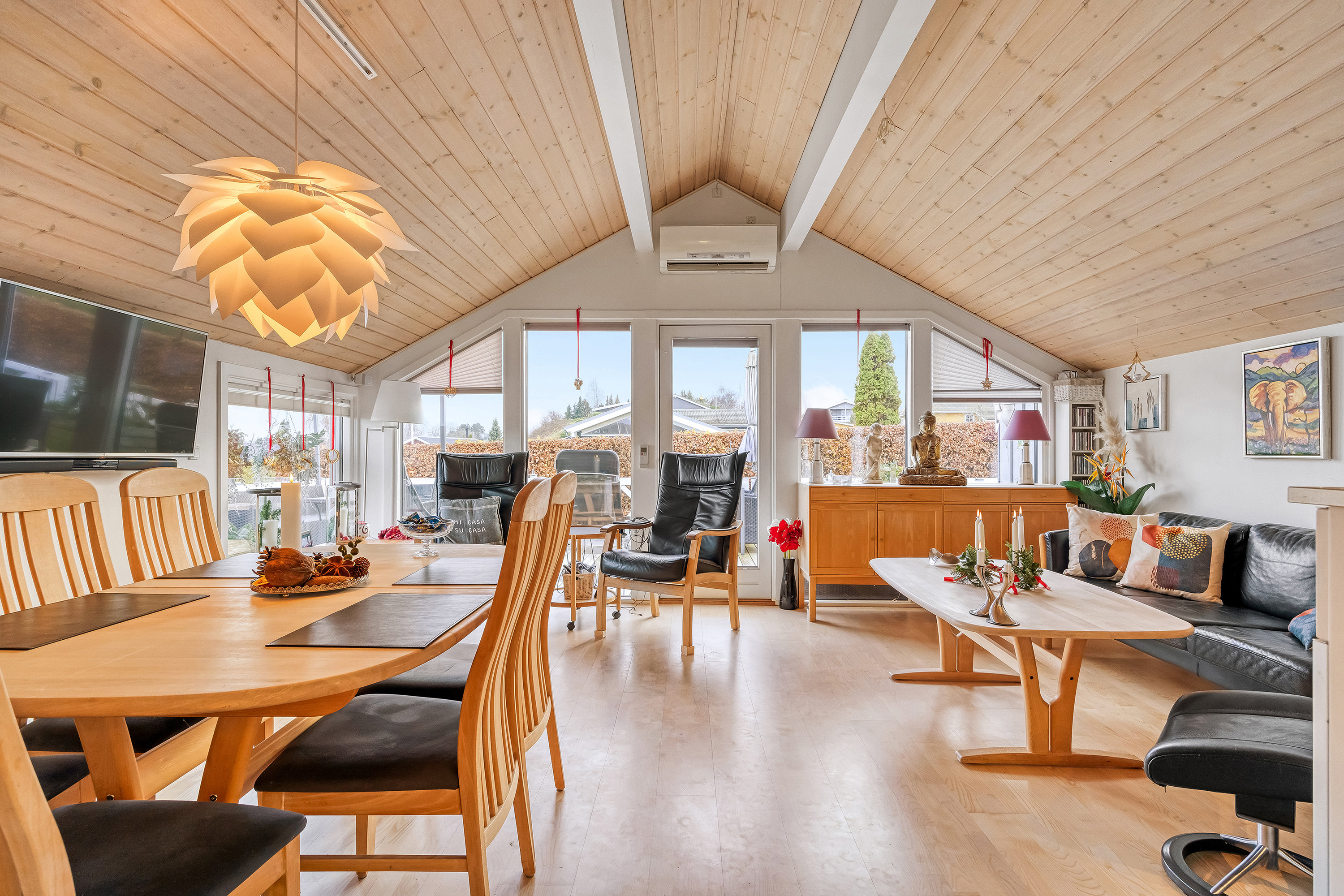 Fremhævet stue billede i fuldskærmstilstand. Billede af Strandgangen 7, Gerlev Strandpark, 3630 Jægerspris