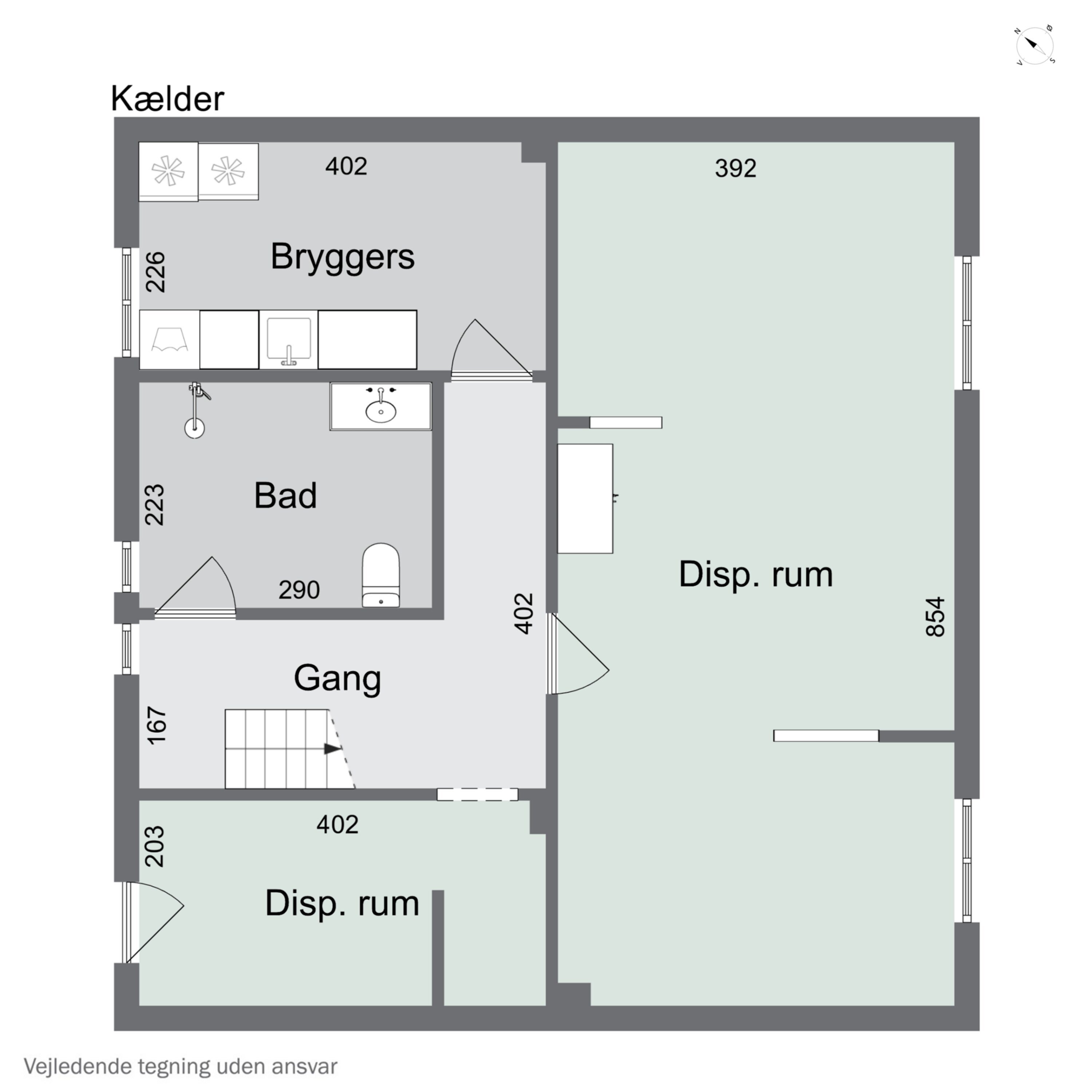 Plantegninger billede af Kløverprisvej 88, 2650 Hvidovre