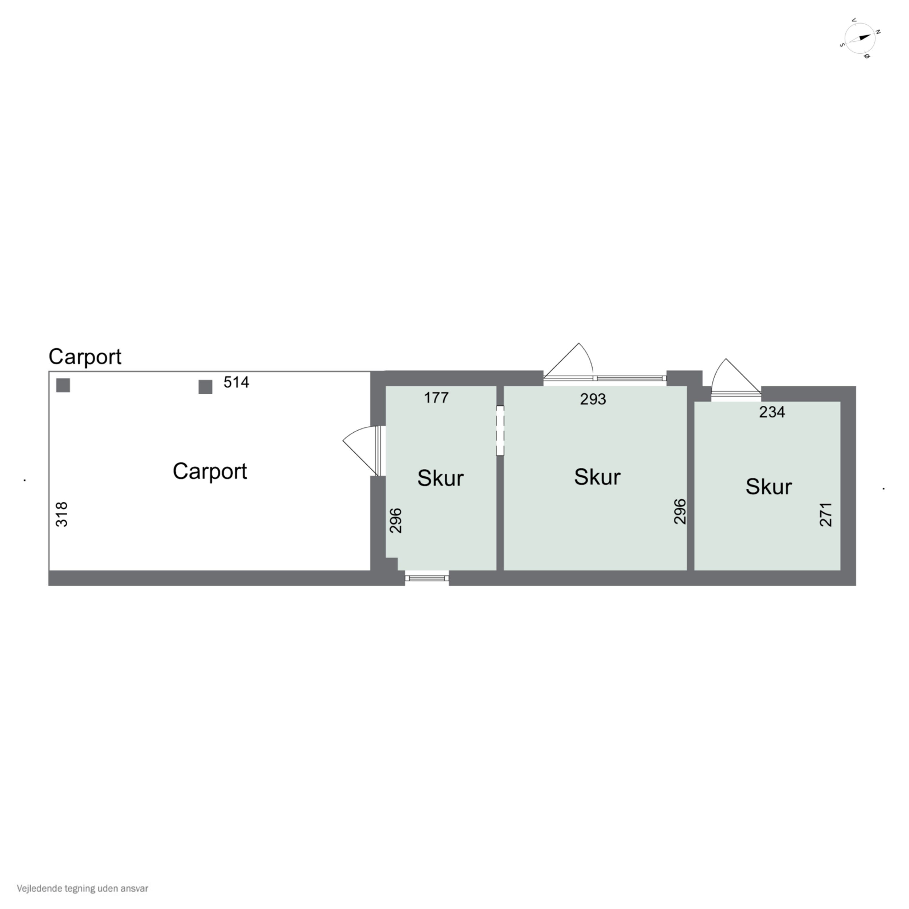 Plantegninger billede af Liljevej 6, 9800 Hjørring