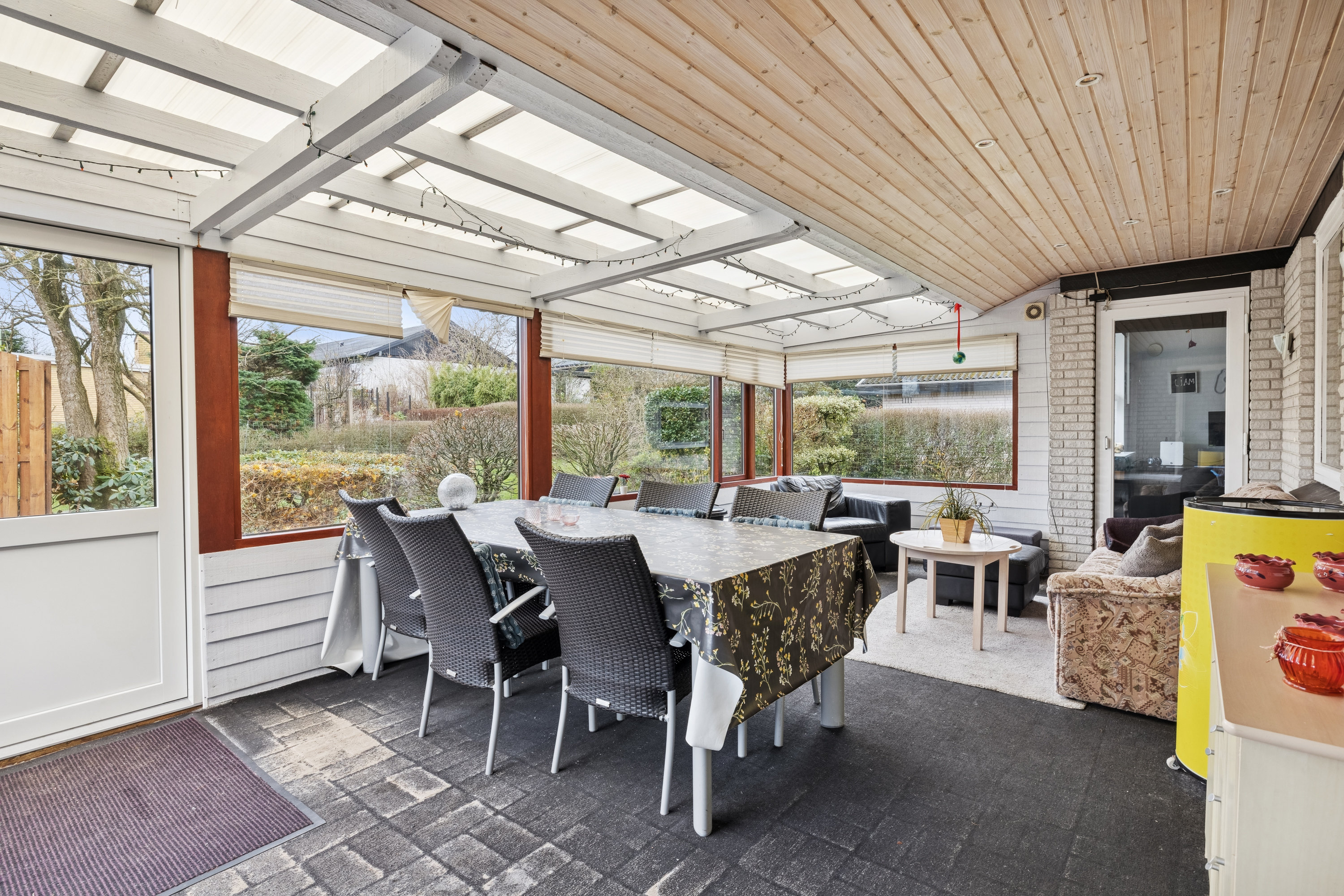 Fremhævet udestue billede i fuldskærmstilstand. Billede af Fyrrevænget 9, 7850 Stoholm Jyll