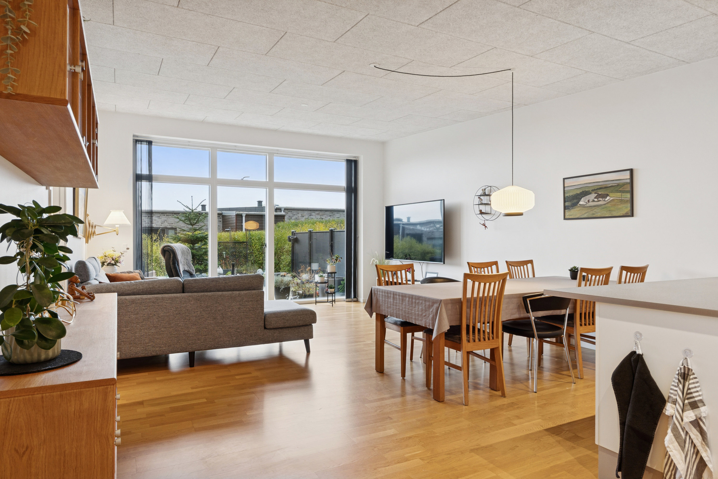 Fremhævet spisestue billede i fuldskærmstilstand. Billede af Urtehaven 31, Fårtoft, 7700 Thisted