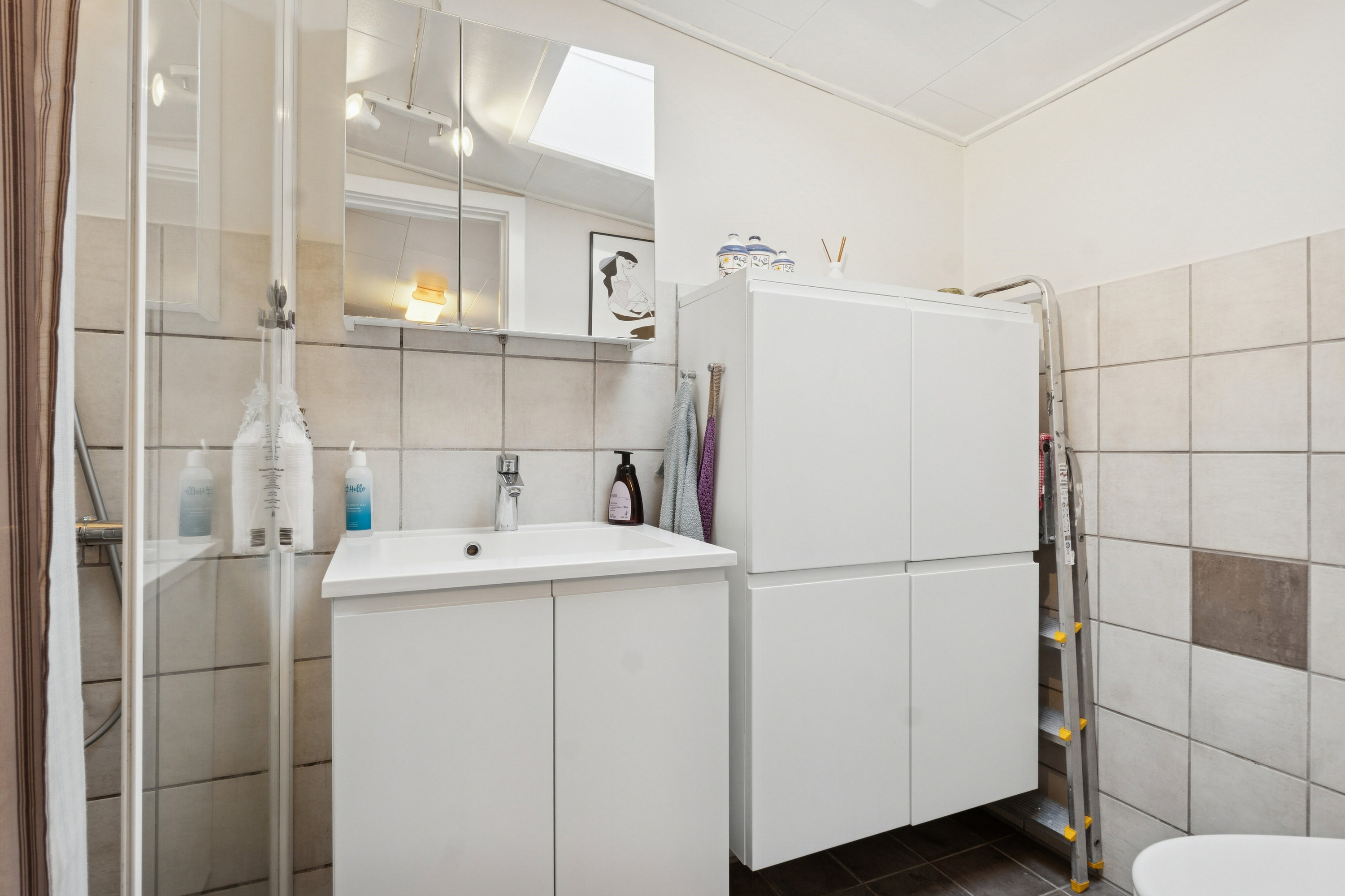 Fremhævet badeværelse billede i fuldskærmstilstand. Billede af Strandgade 12, 5935 Bagenkop